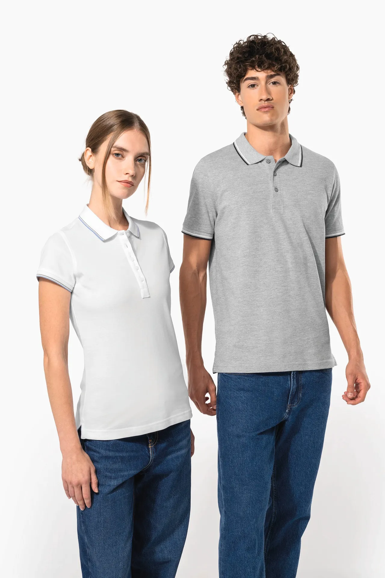 Damen Piqué Poloshirt Kurzarm