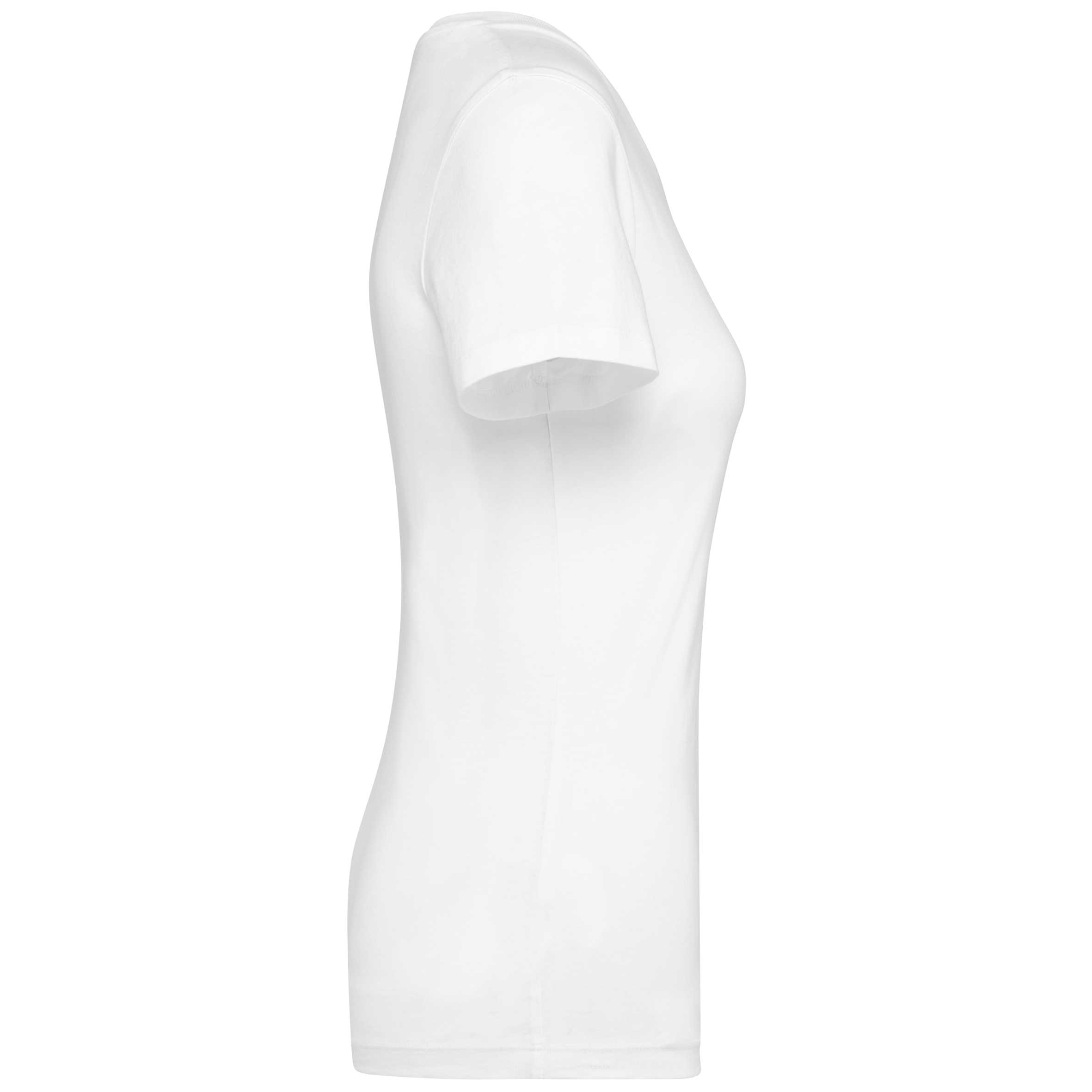 Supima® Damen-T-Shirt mit Rundhals ausschnitt und kurzen Ärmeln