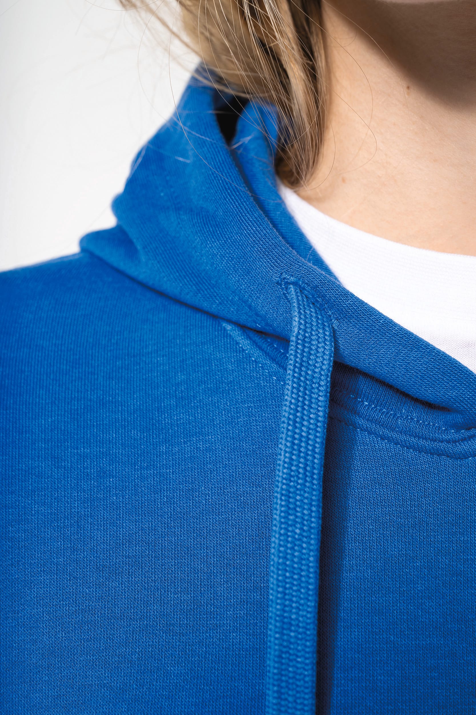 Umweltfreundliches Kapuzensweatshirt mit Reißverschluss Damen