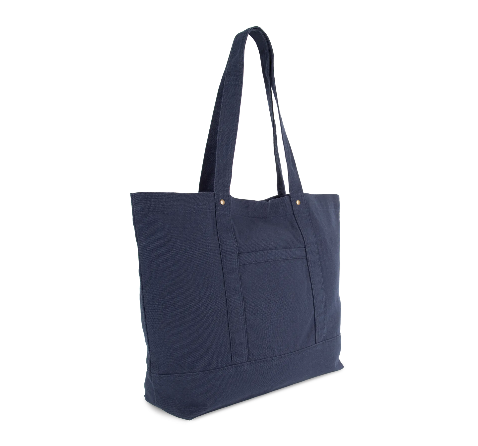 Große Shopping-Tasche mit Seitentasche