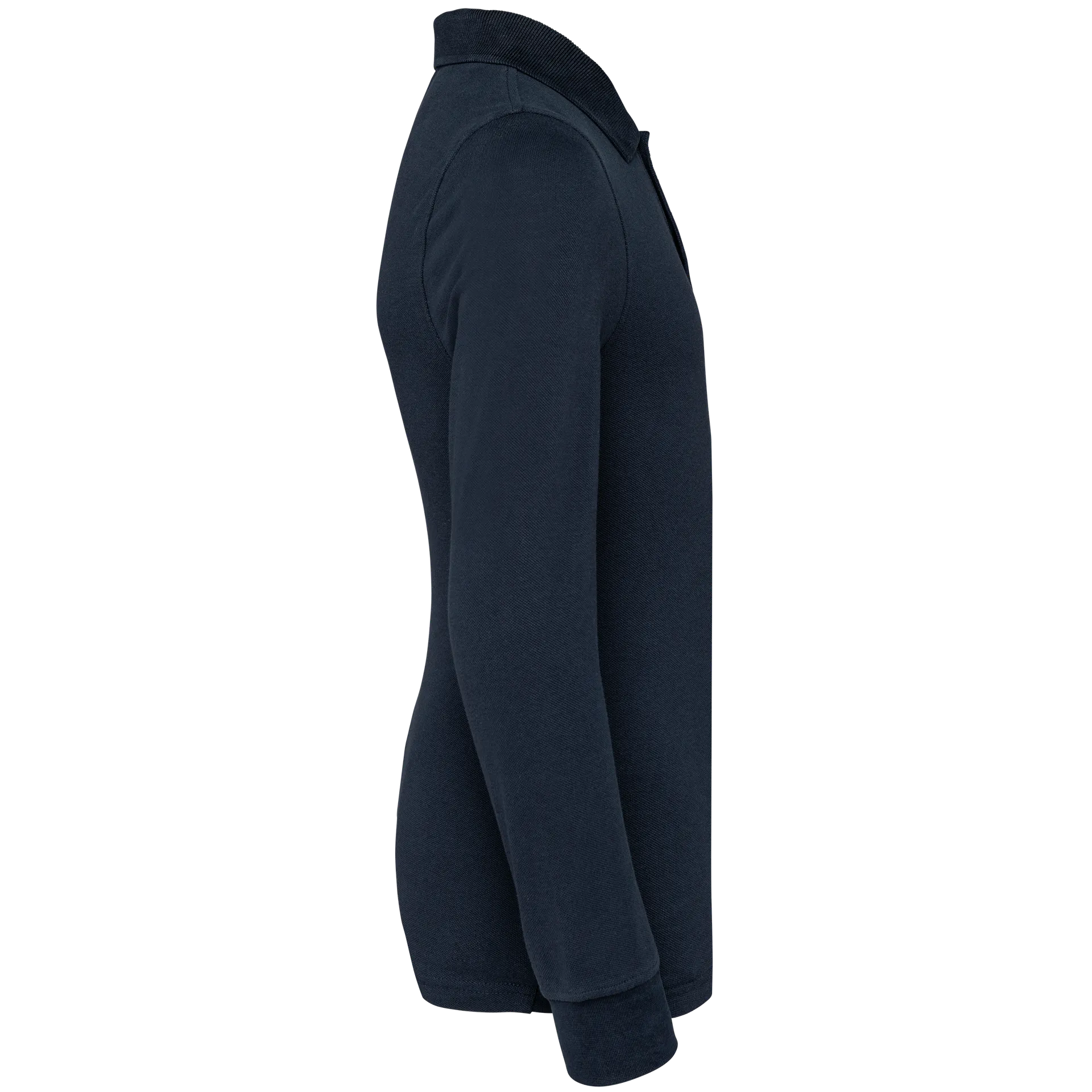 Polohemd mit langen Ärmeln für Kinder.