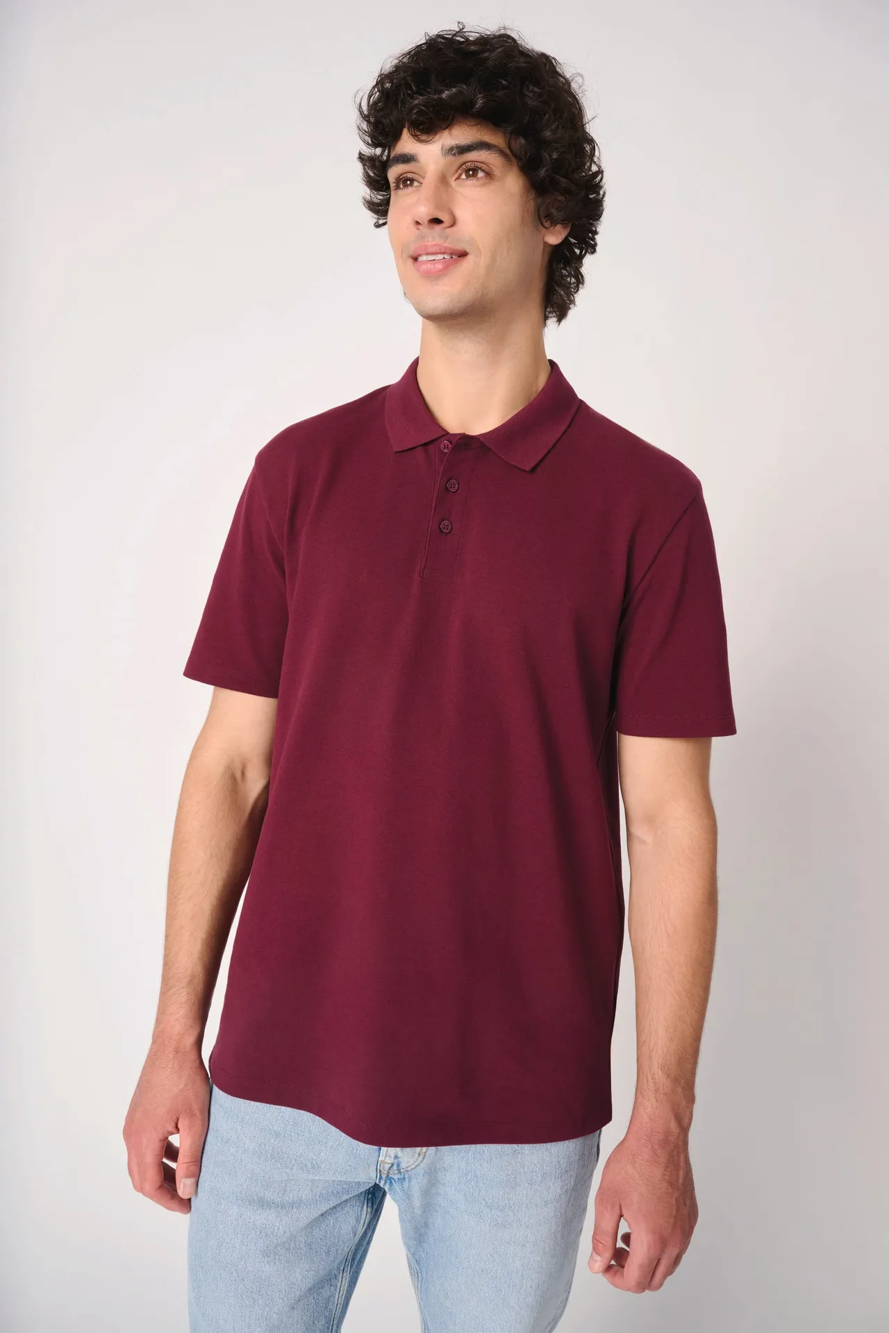 Herren Piqué-Poloshirt
