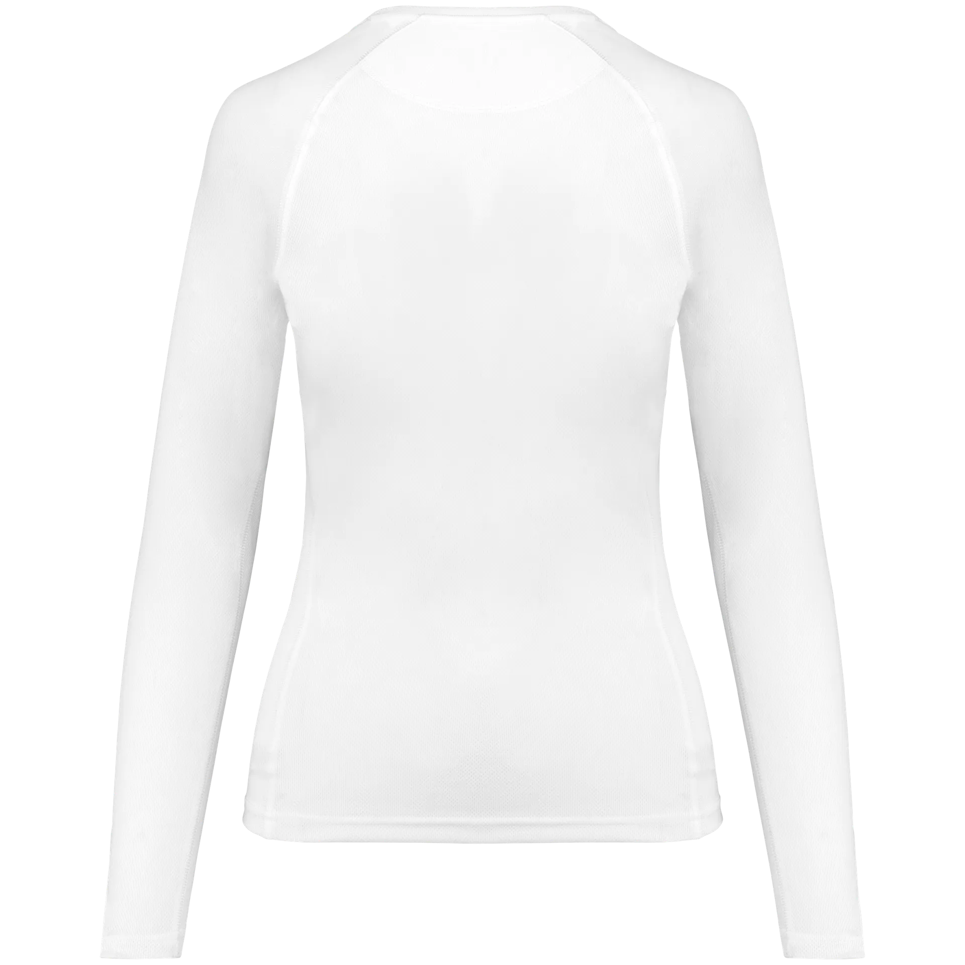 Damen Basic Sport Funktionsshirt Langarm