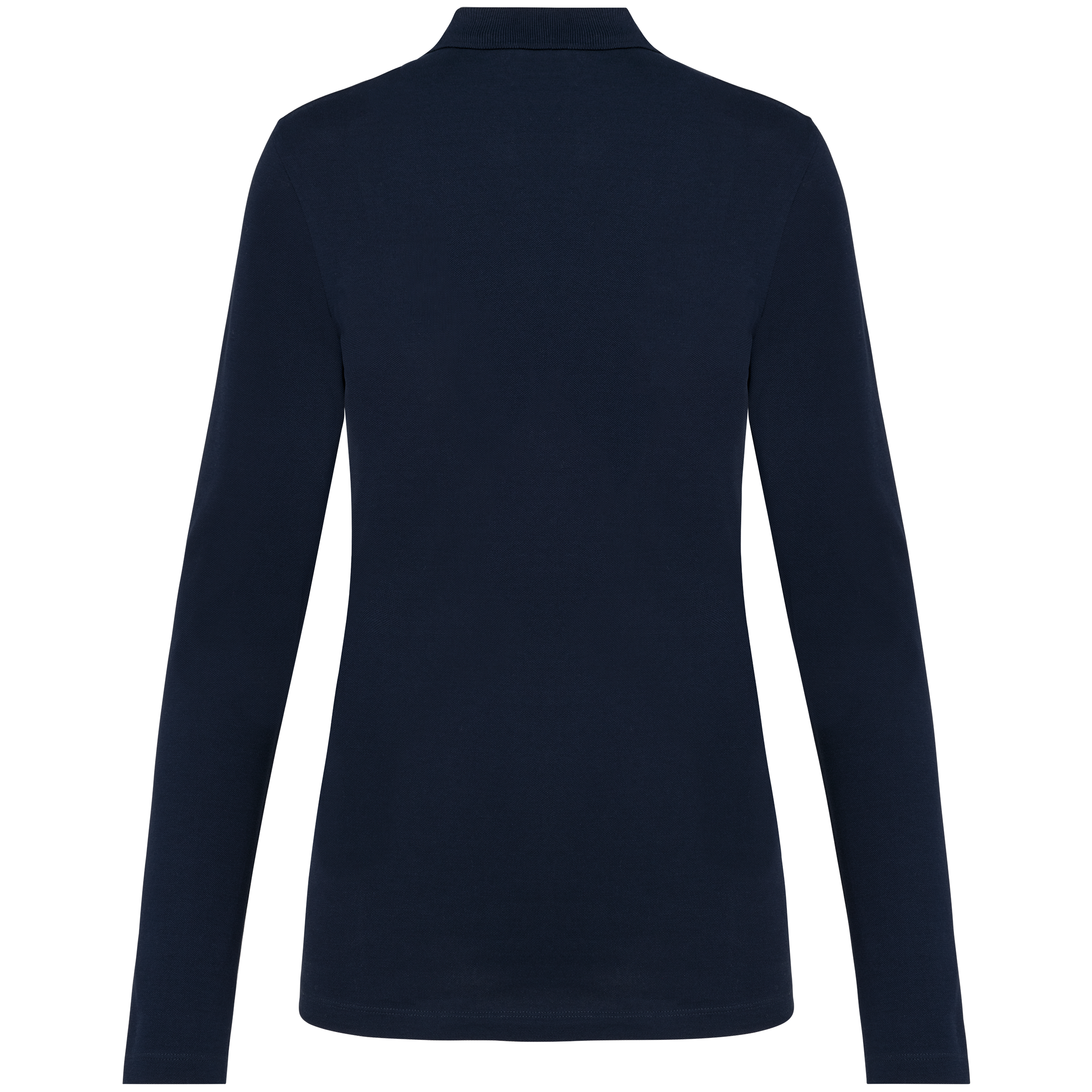 Supima® Damen-Polohemd mit langen Ärmeln