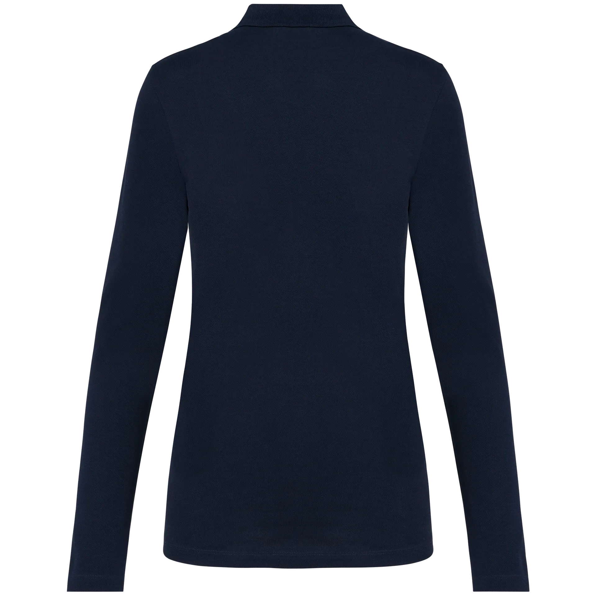 Supima® Damen-Polohemd mit langen Ärmeln