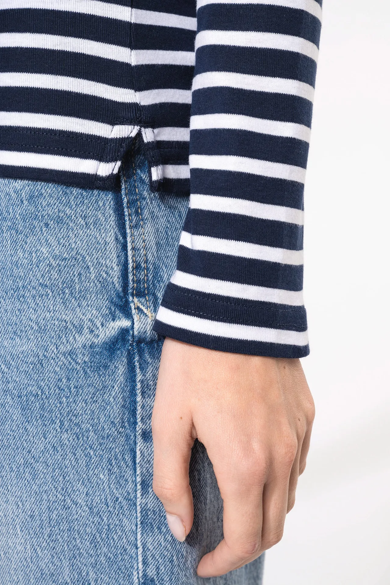 Damen-Marineshirt Langarm