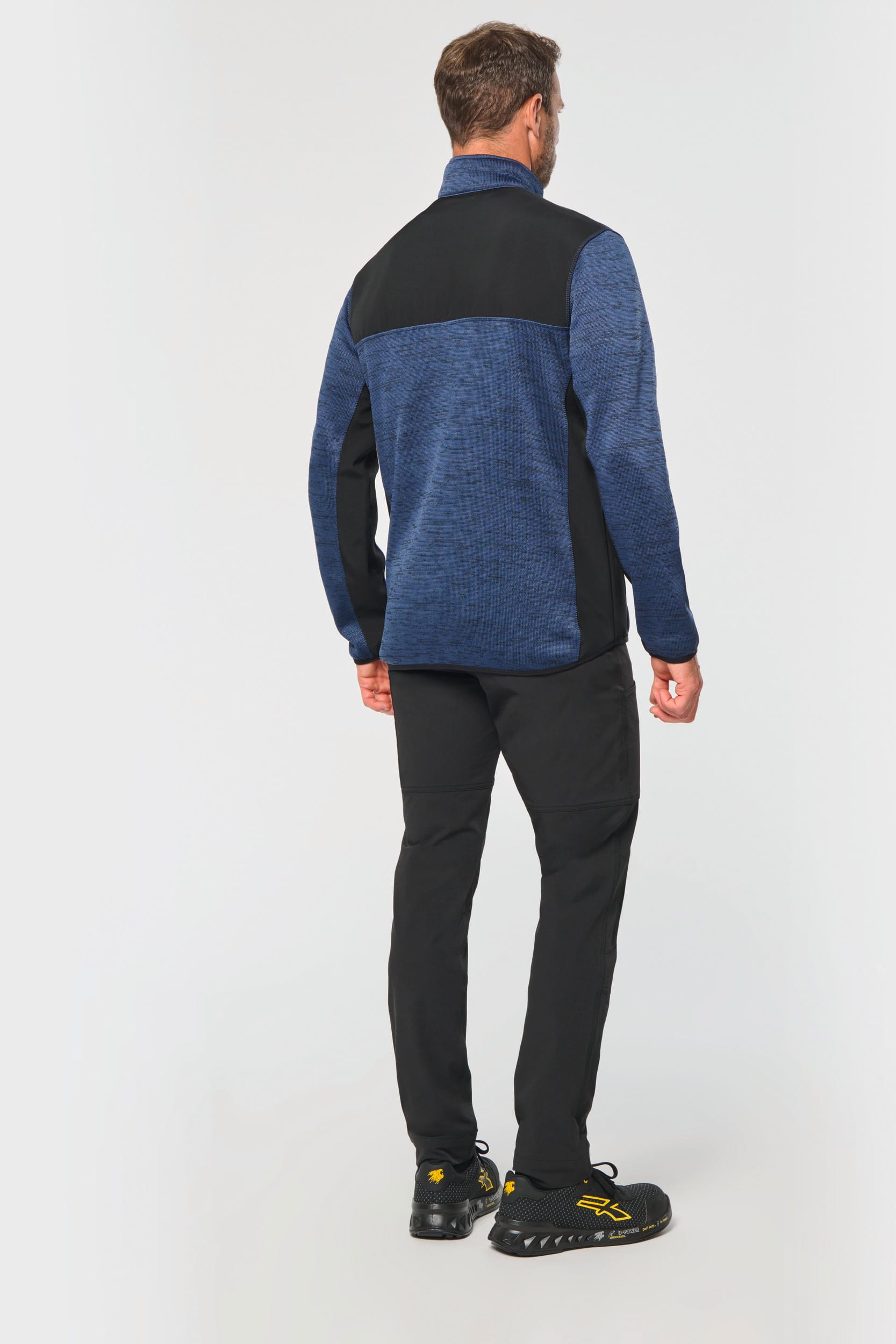 Recycelte Herren Polyestertrikot Jacke