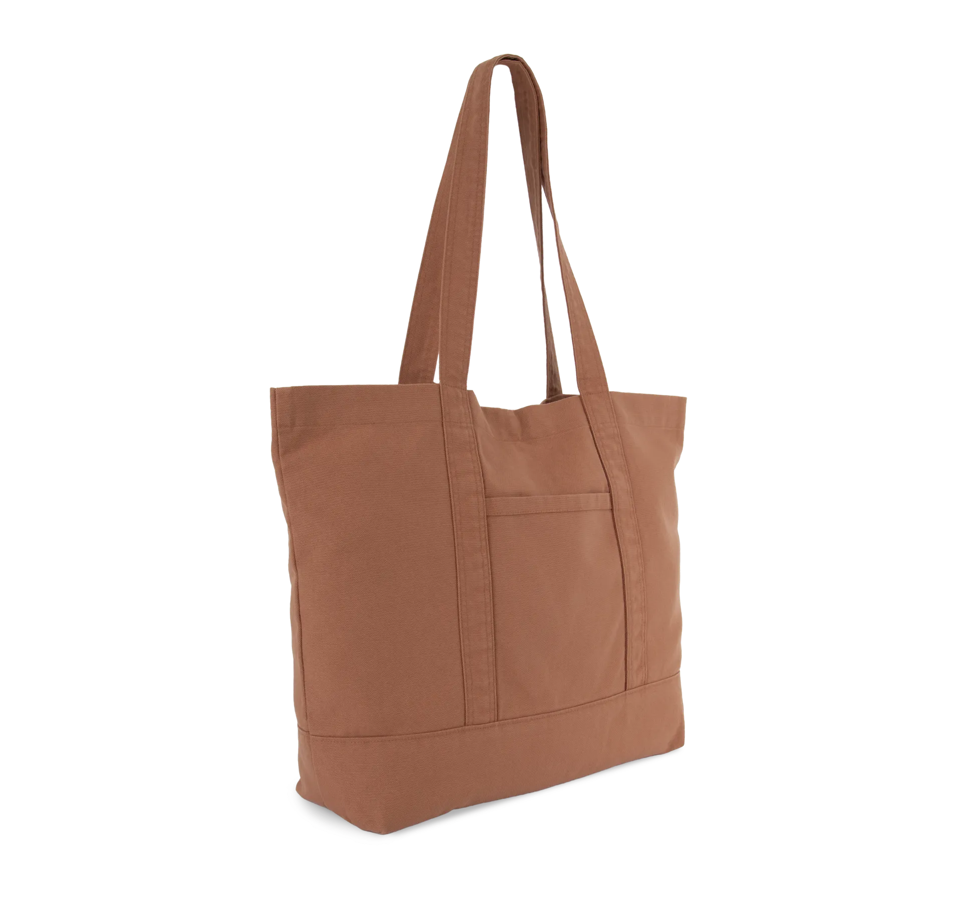 Große Shopping-Tasche mit Seitentasche