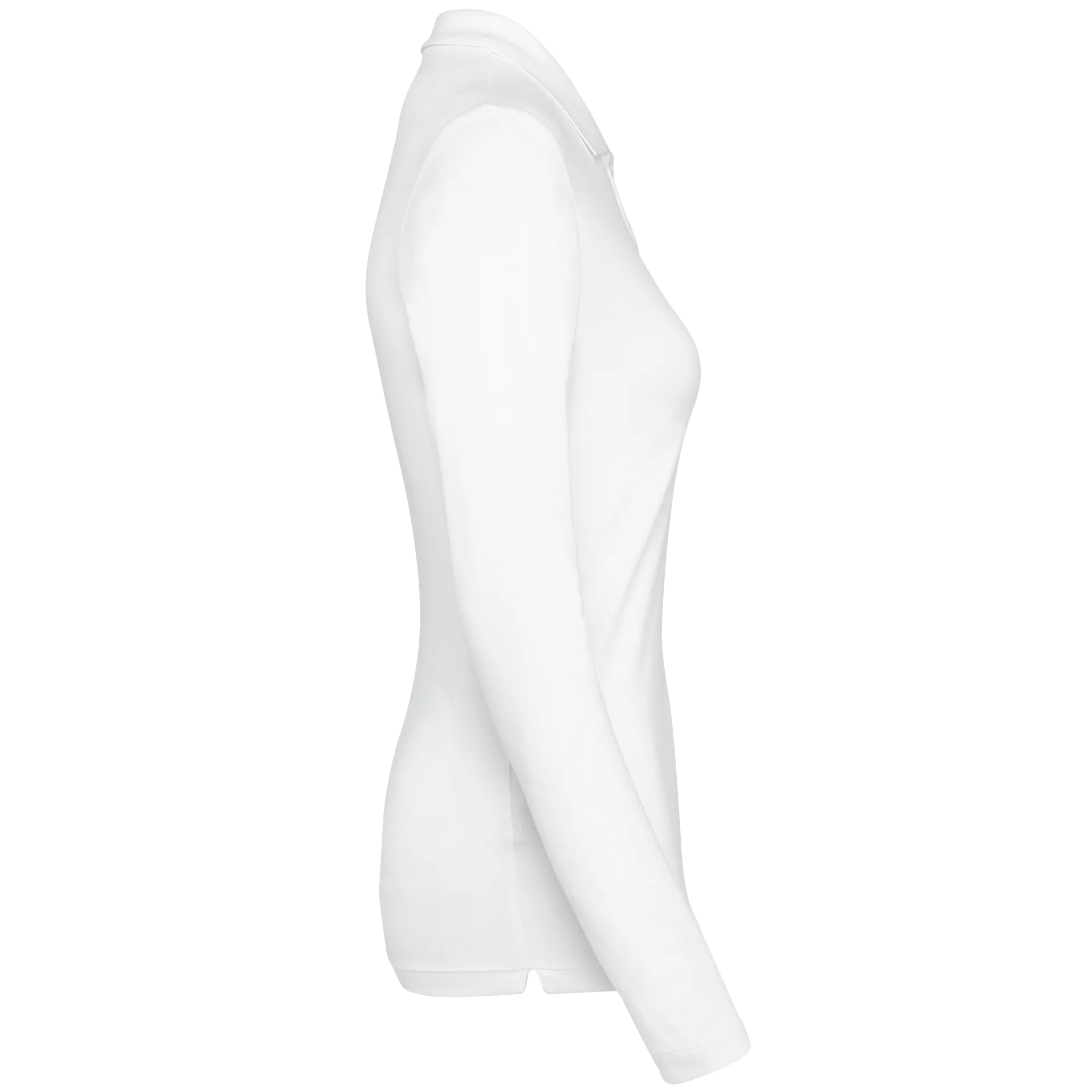 Supima® Damen-Polohemd mit langen Ärmeln