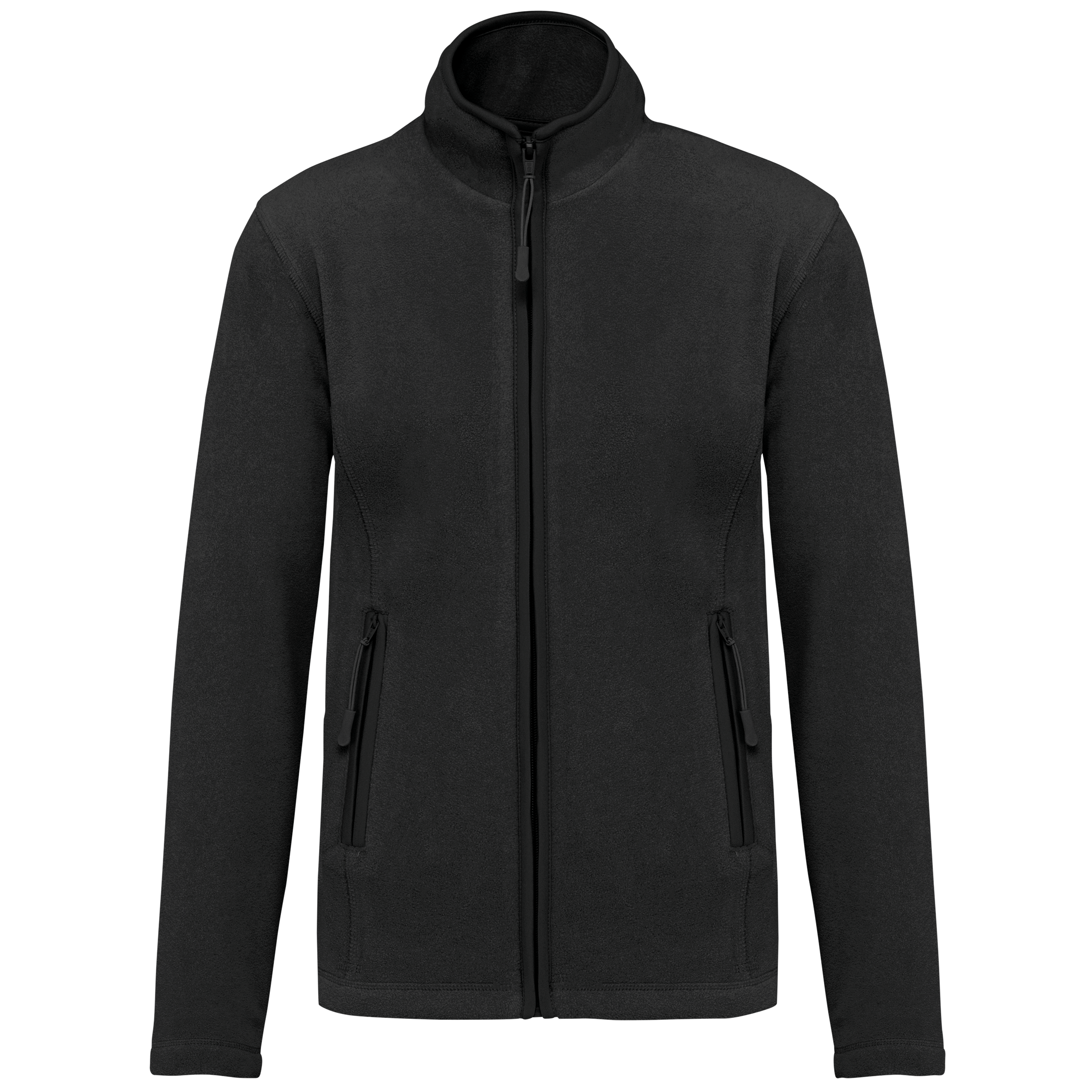 Mikrofleece-Jacke mit Reißverschluss für Damen