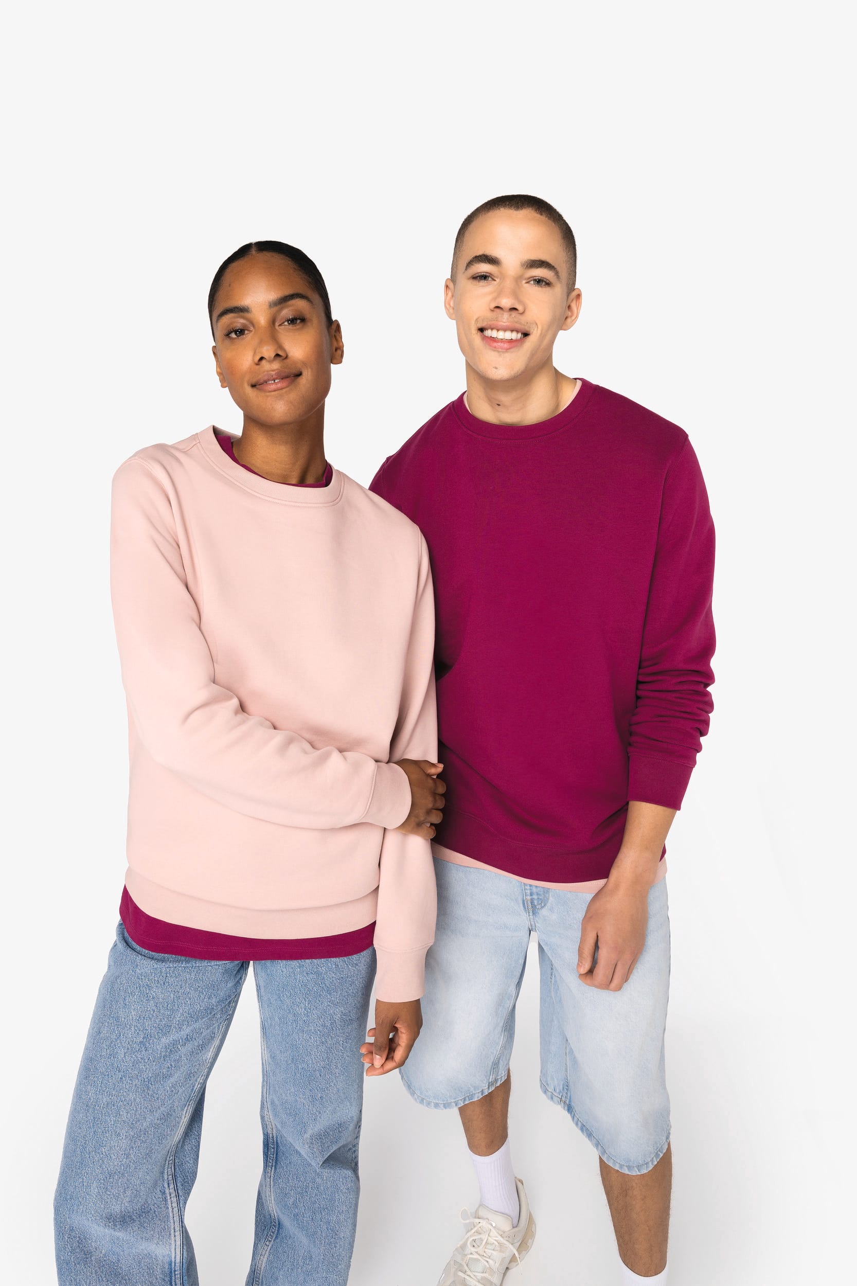 Umweltfreundliches Unisex-Sweatshirt mit Rundhalsausschnitt