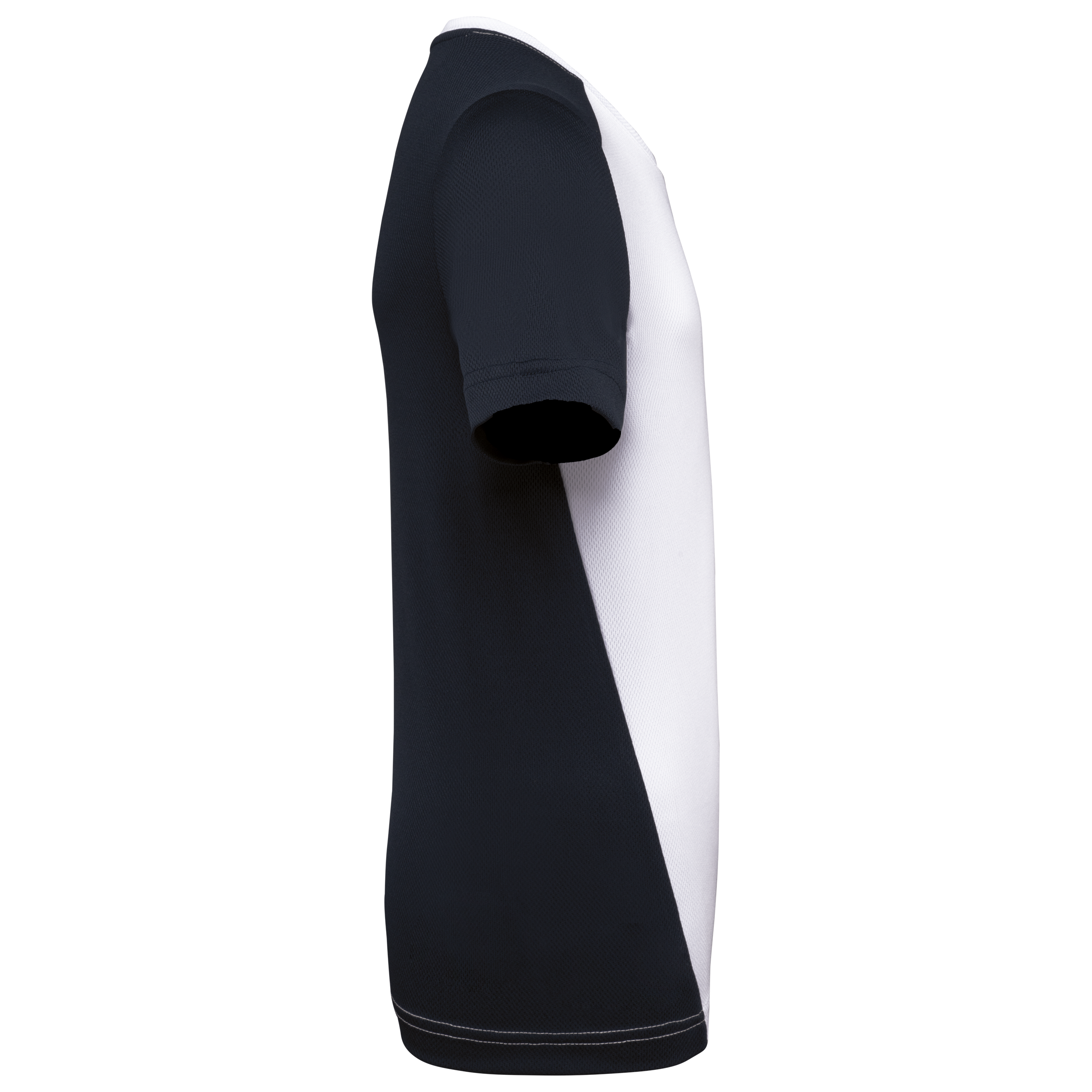 Zweifarbiges umweltfreundliches Sport-T-Shirt für Herren