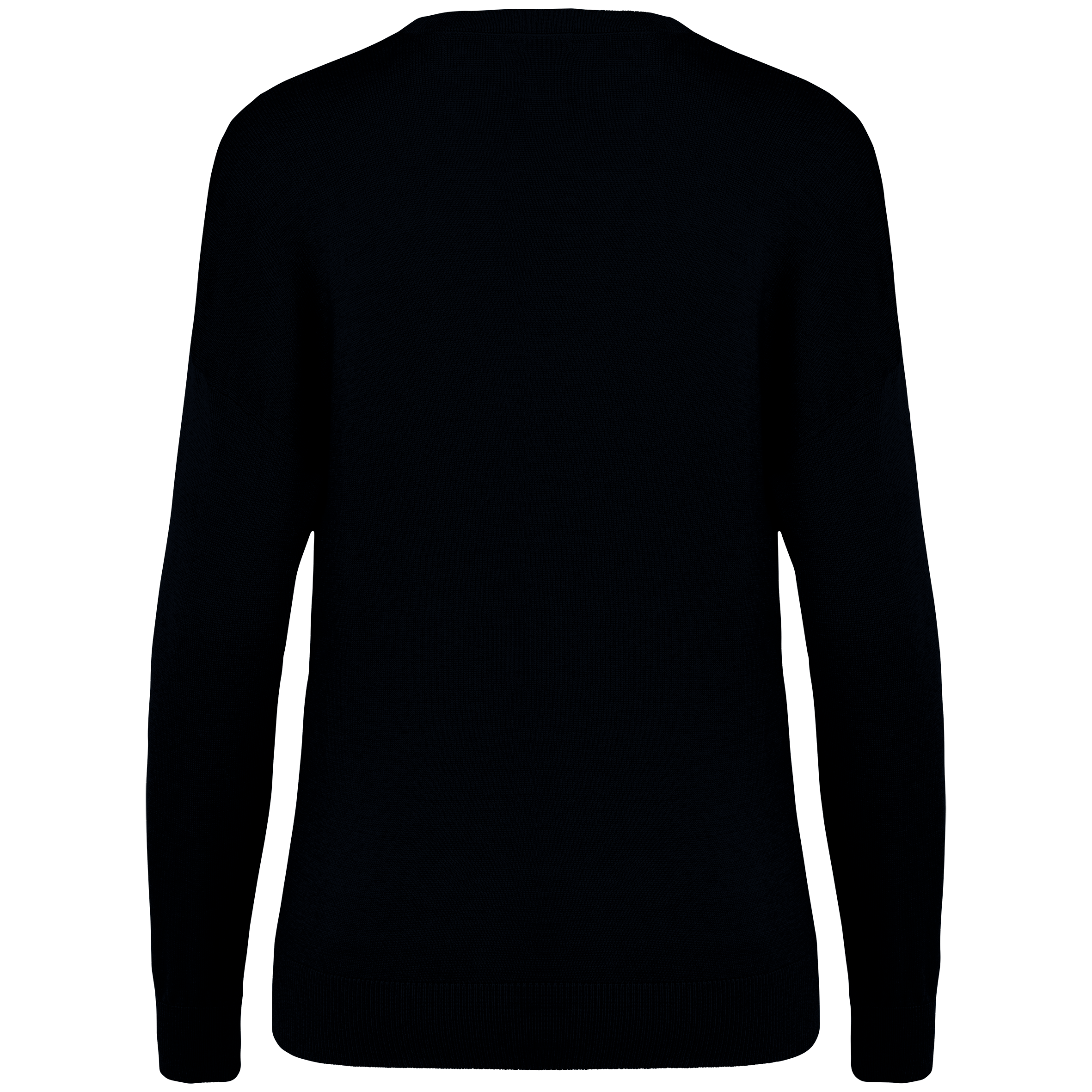Umweltfreundlicher Damenpullover mit V-Ausschnitt aus Lyocell Umweltfreundlicher Damenpullover mit V-Ausschnitt aus Lyocell