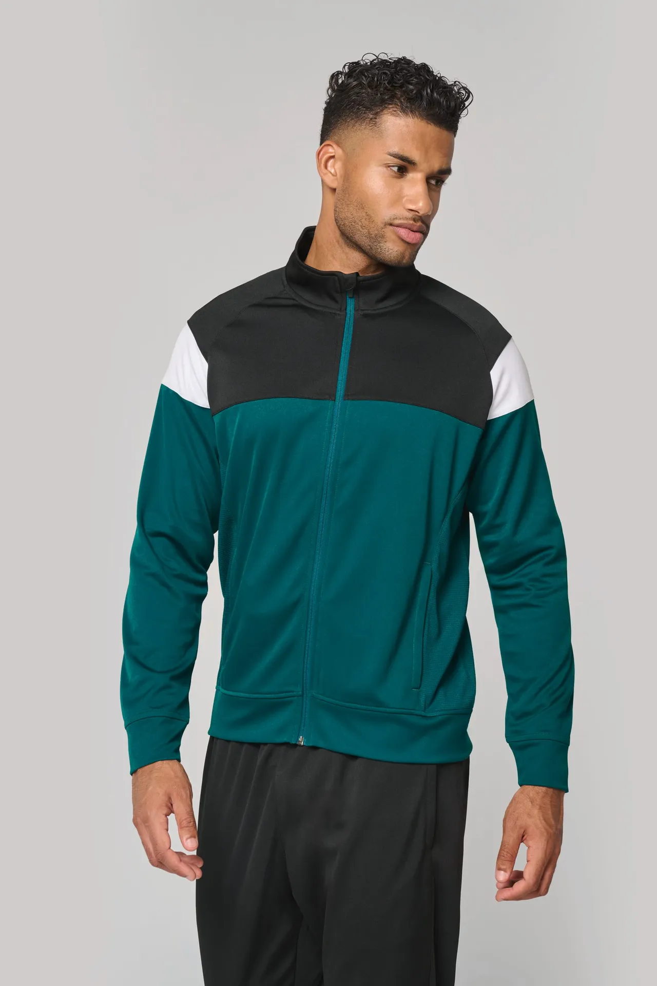 Unisex-Trainingsjacke mit Reißverschluss