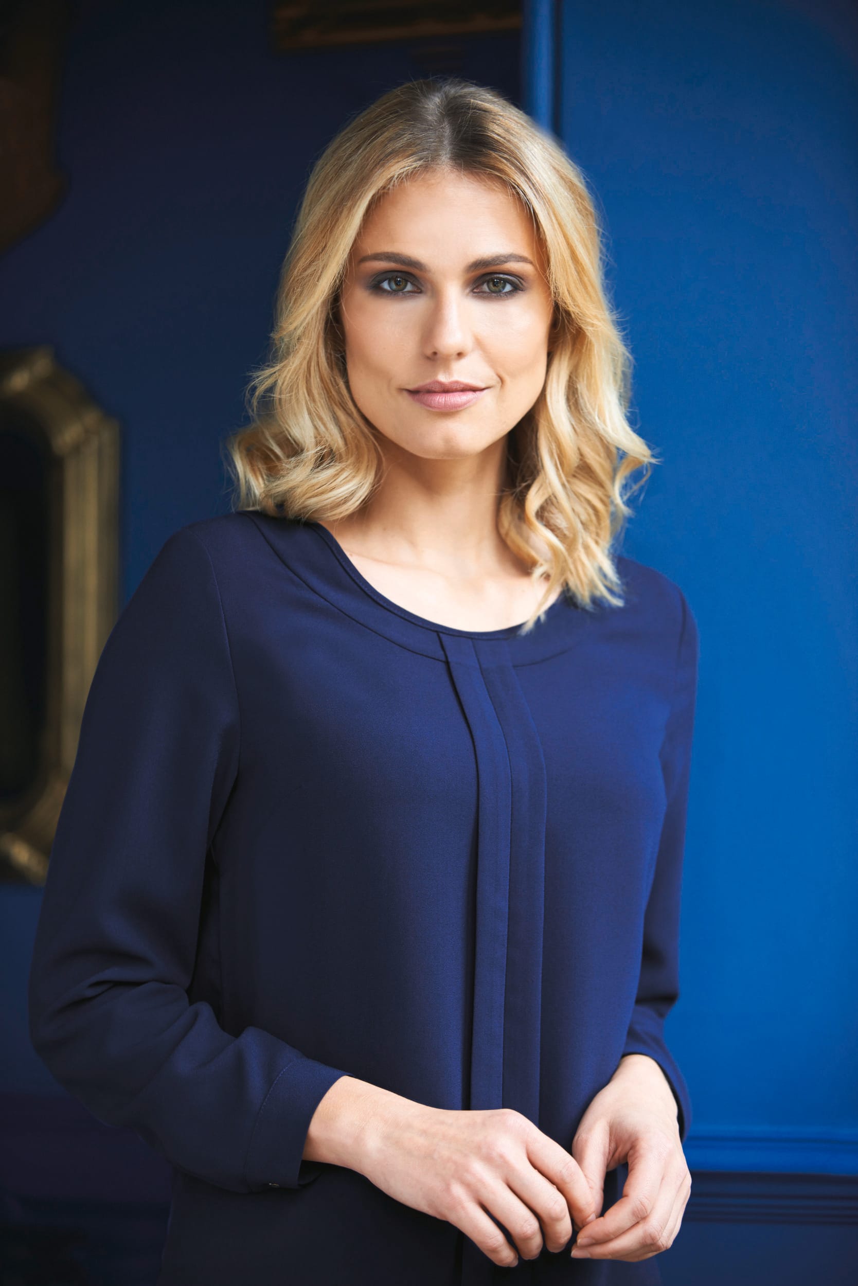 Roma Crêpe de Chine Bluse