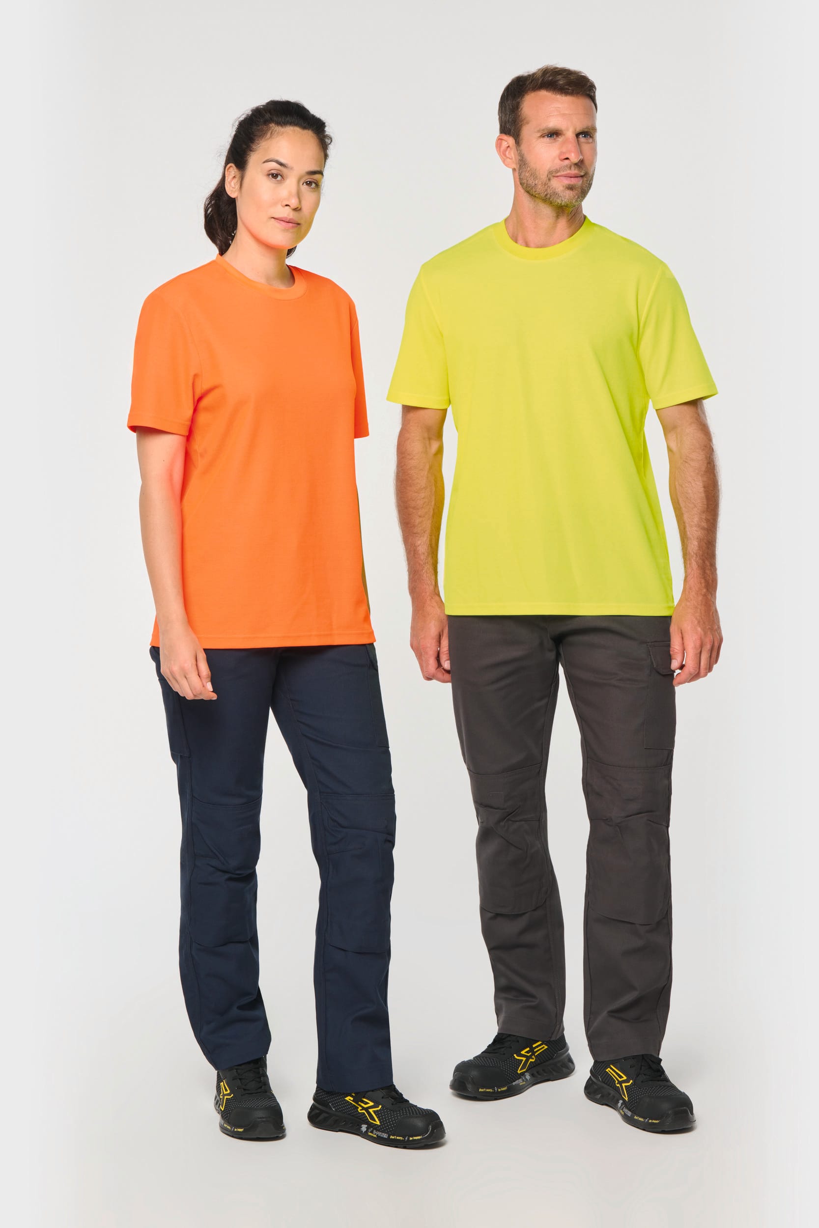 Umweltfreundliches Unisex-T-Shirt aus Baumwolle/Polyester