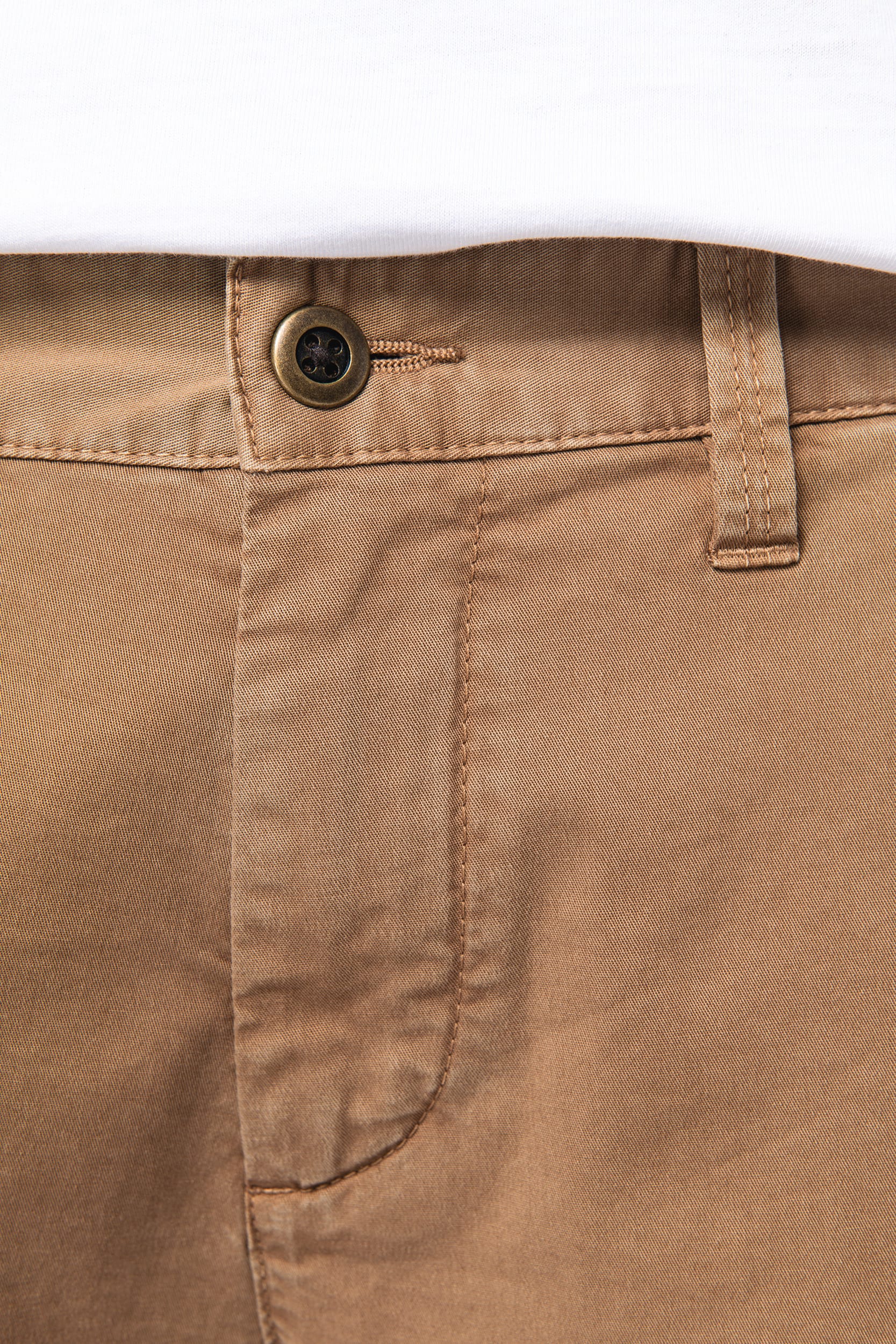 Umweltfreundliche ausgewaschene Cargohose für Herren