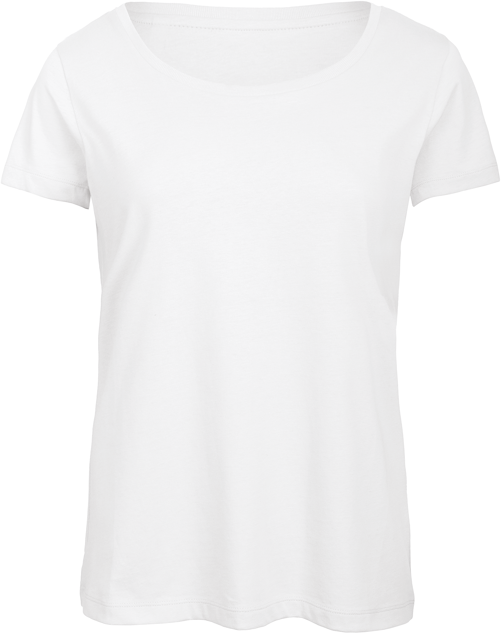 Ladies' TriBlend crew neck T-shirt