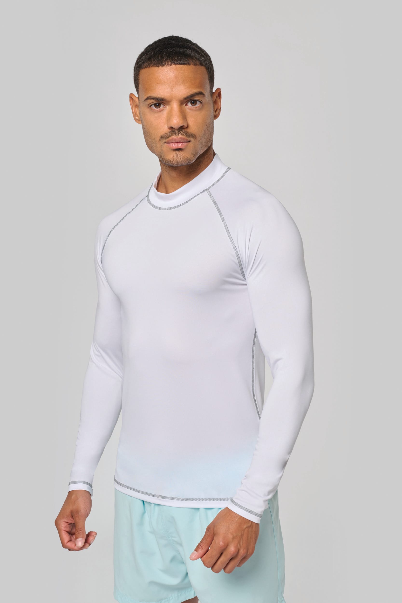 Herren-Funktionsshirt mit langen Ärmeln und UV-Schutz