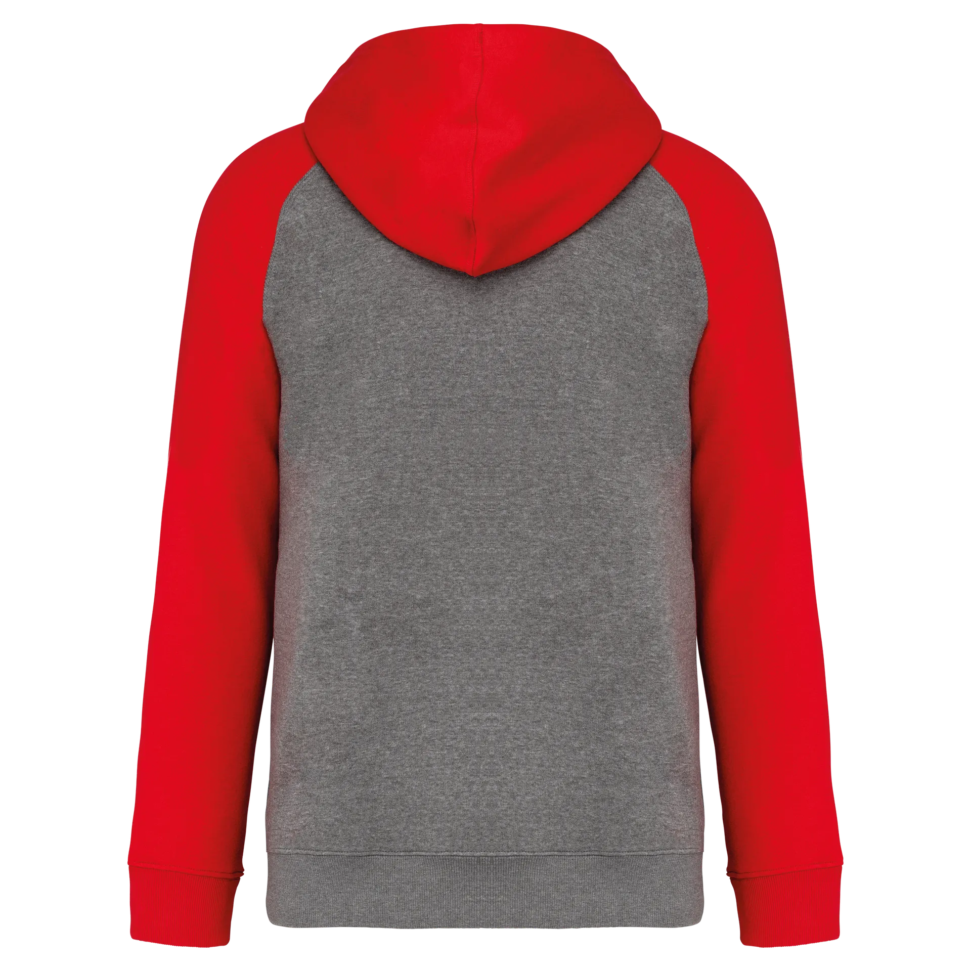 Zweifarbiges Kapuzensweatshirt für Erwachsene