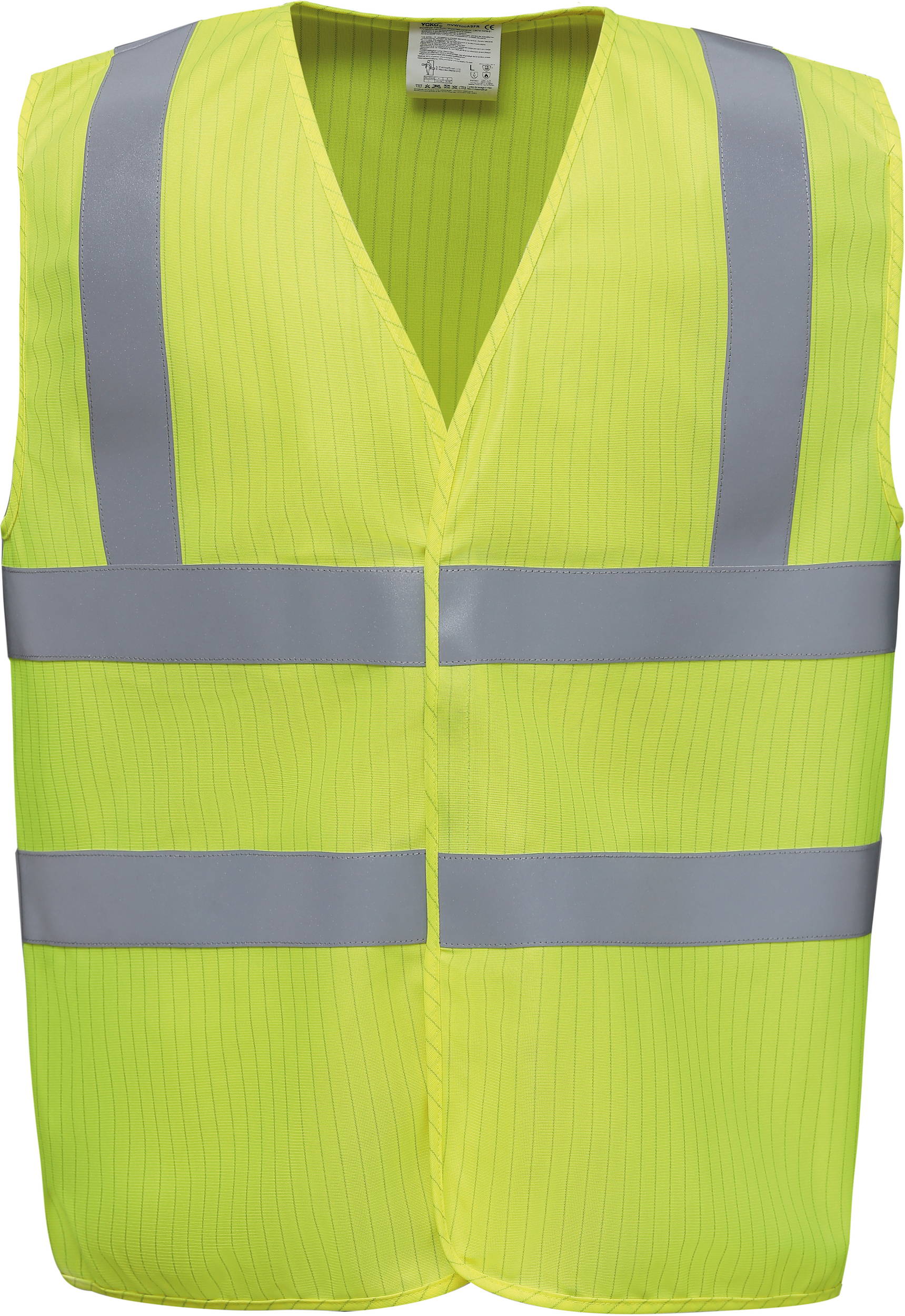 High visibility, anti-static and flame retardant waiscoast