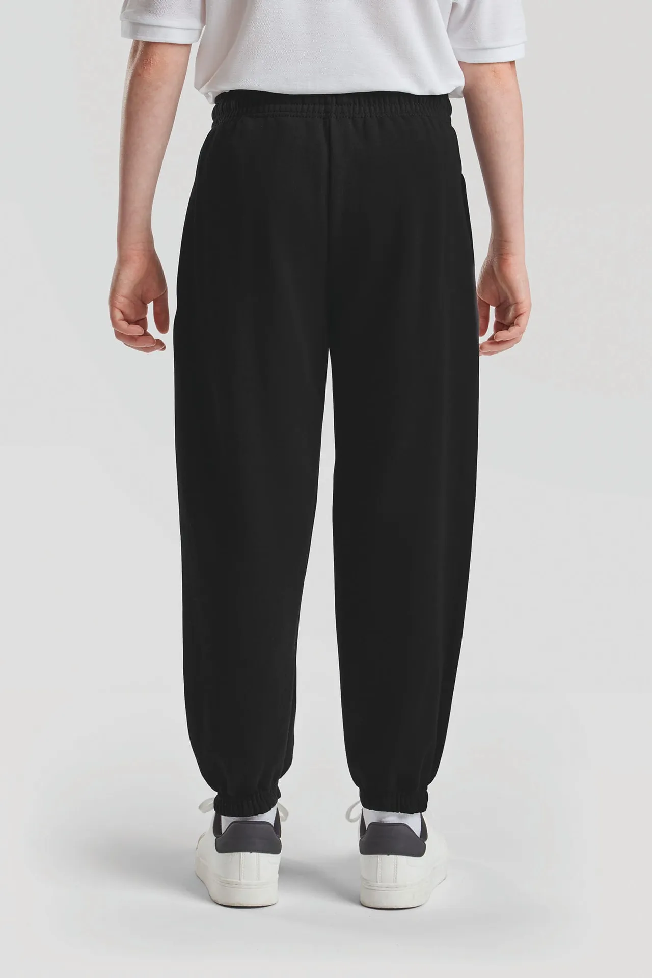 Kids Classic Elasticated Cuff Jog Pants (64-051-0)