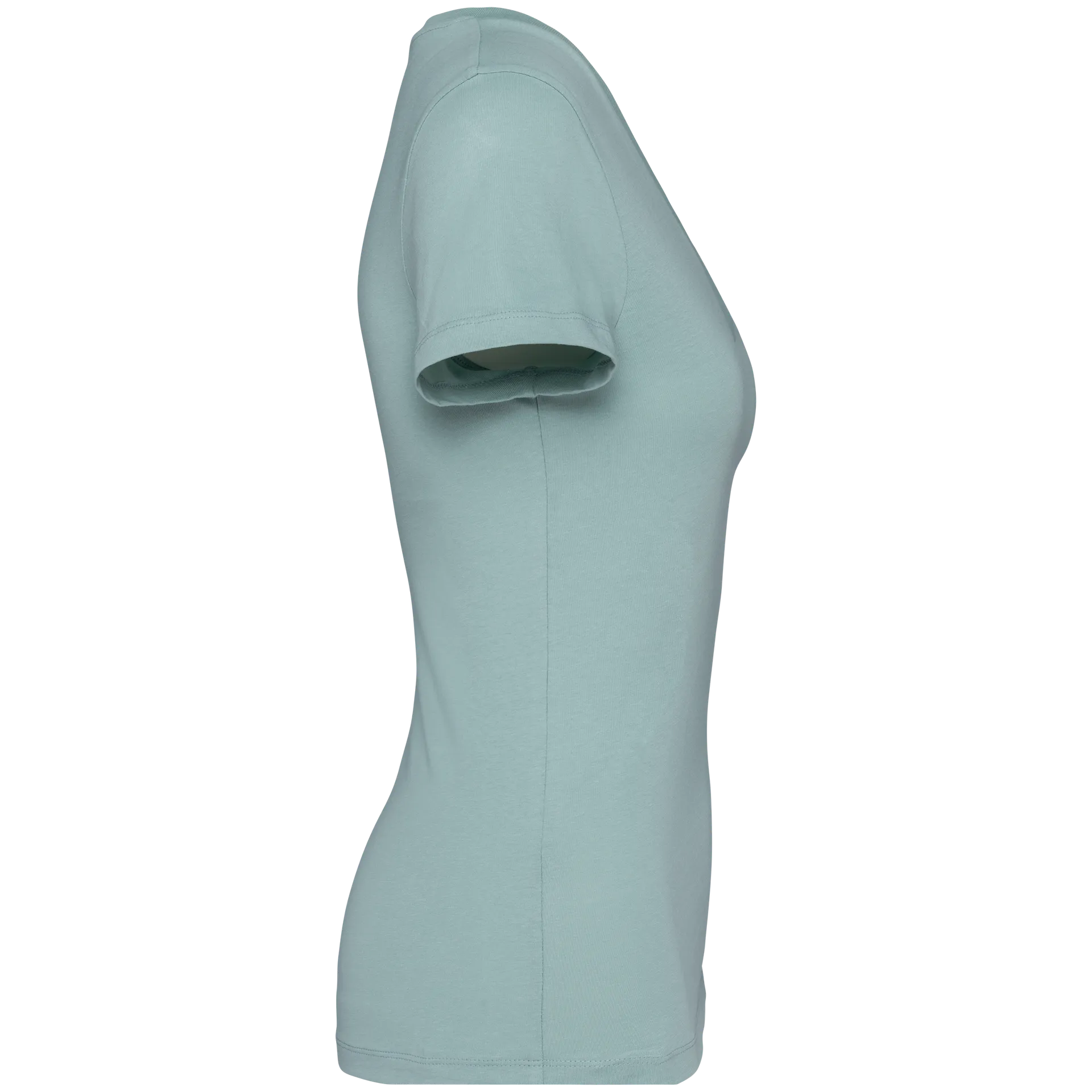 Damen Umweltfreundliches T-Shirt mit V-Ausschnitt