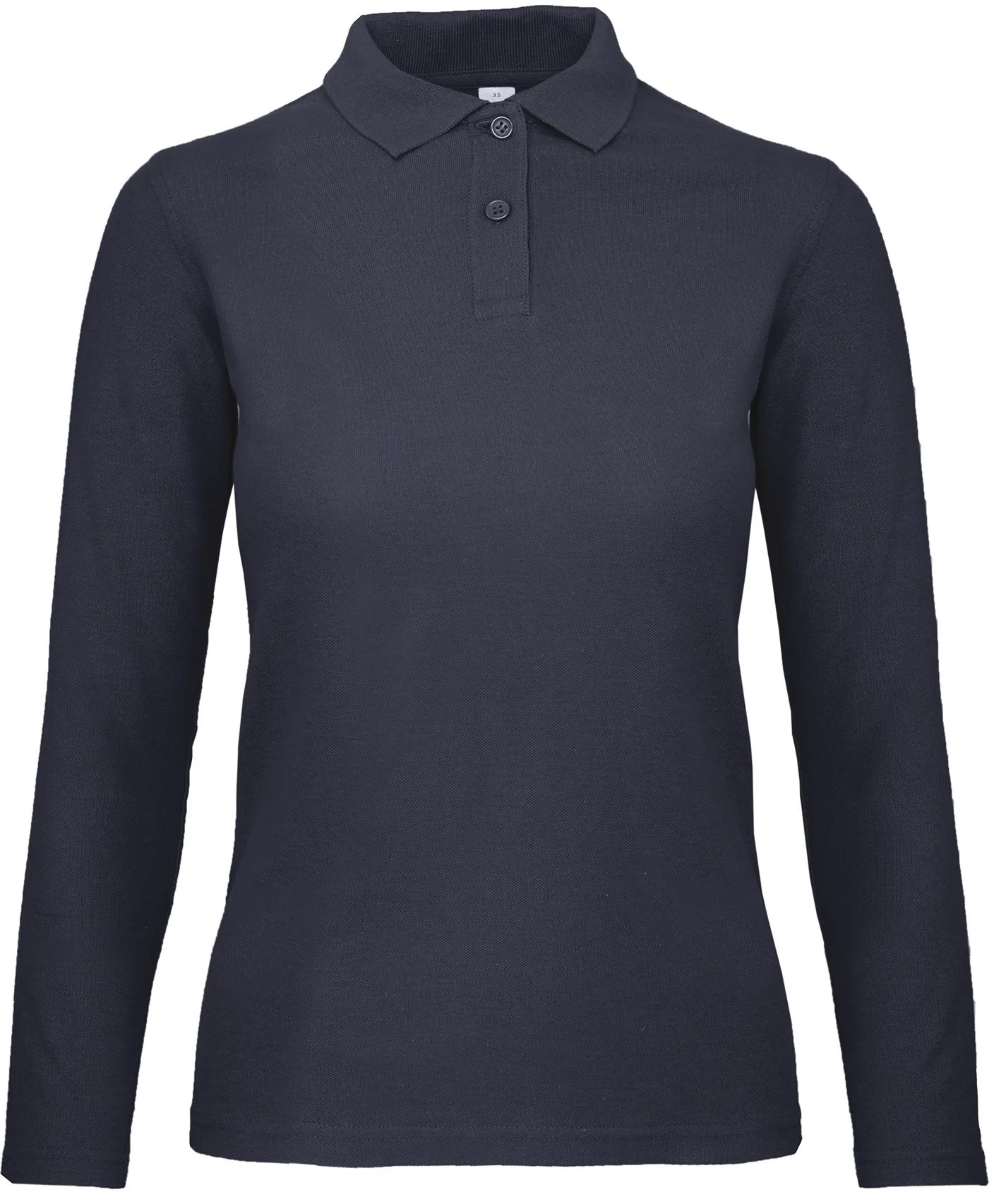 ID.001 Ladies' long-sleeved polo shirt