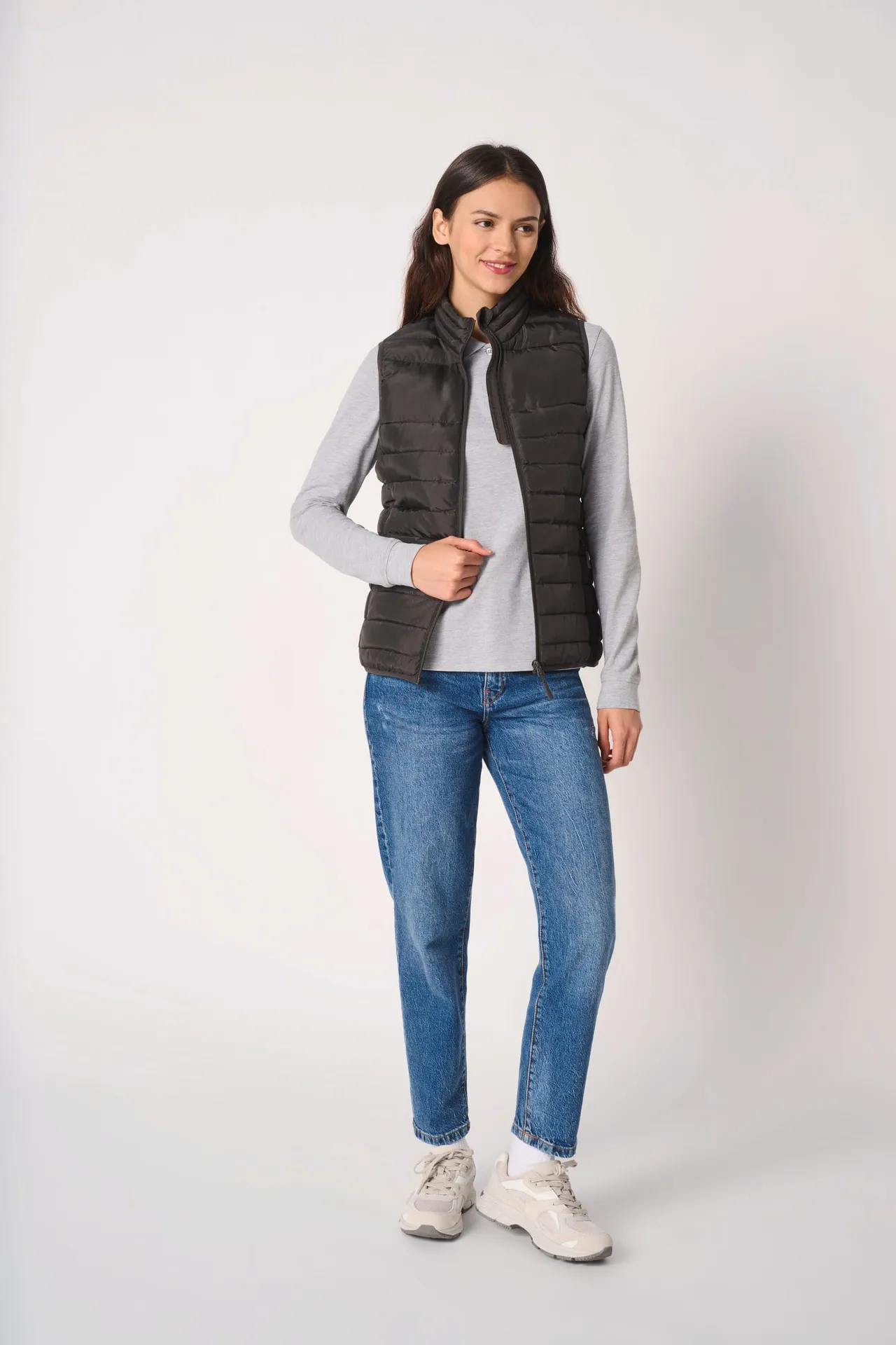 Damen gestepptes Bodywarmer