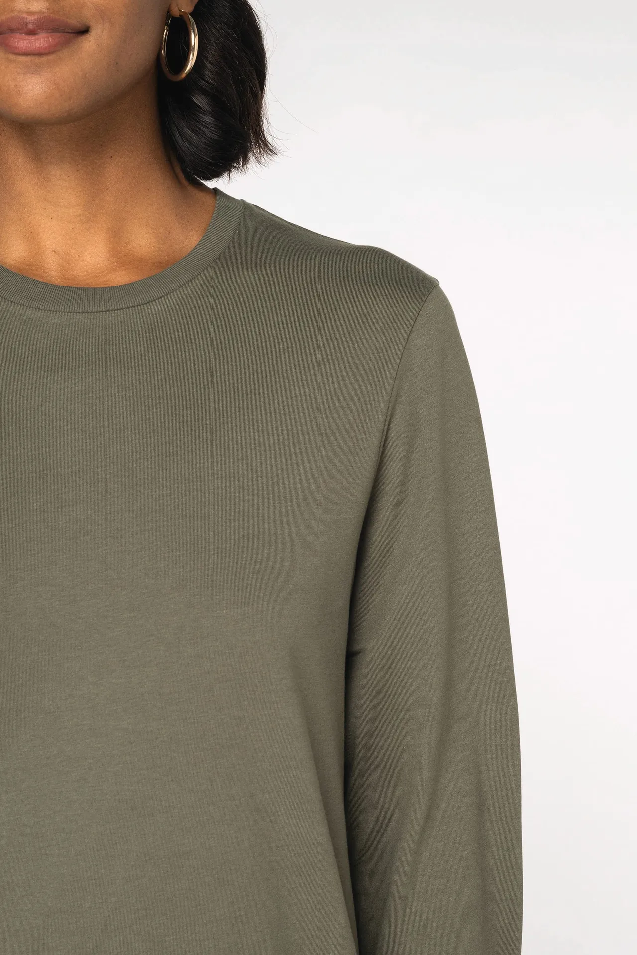 Umweltfreundliches Unisex T-Shirt mit langen Ärmeln