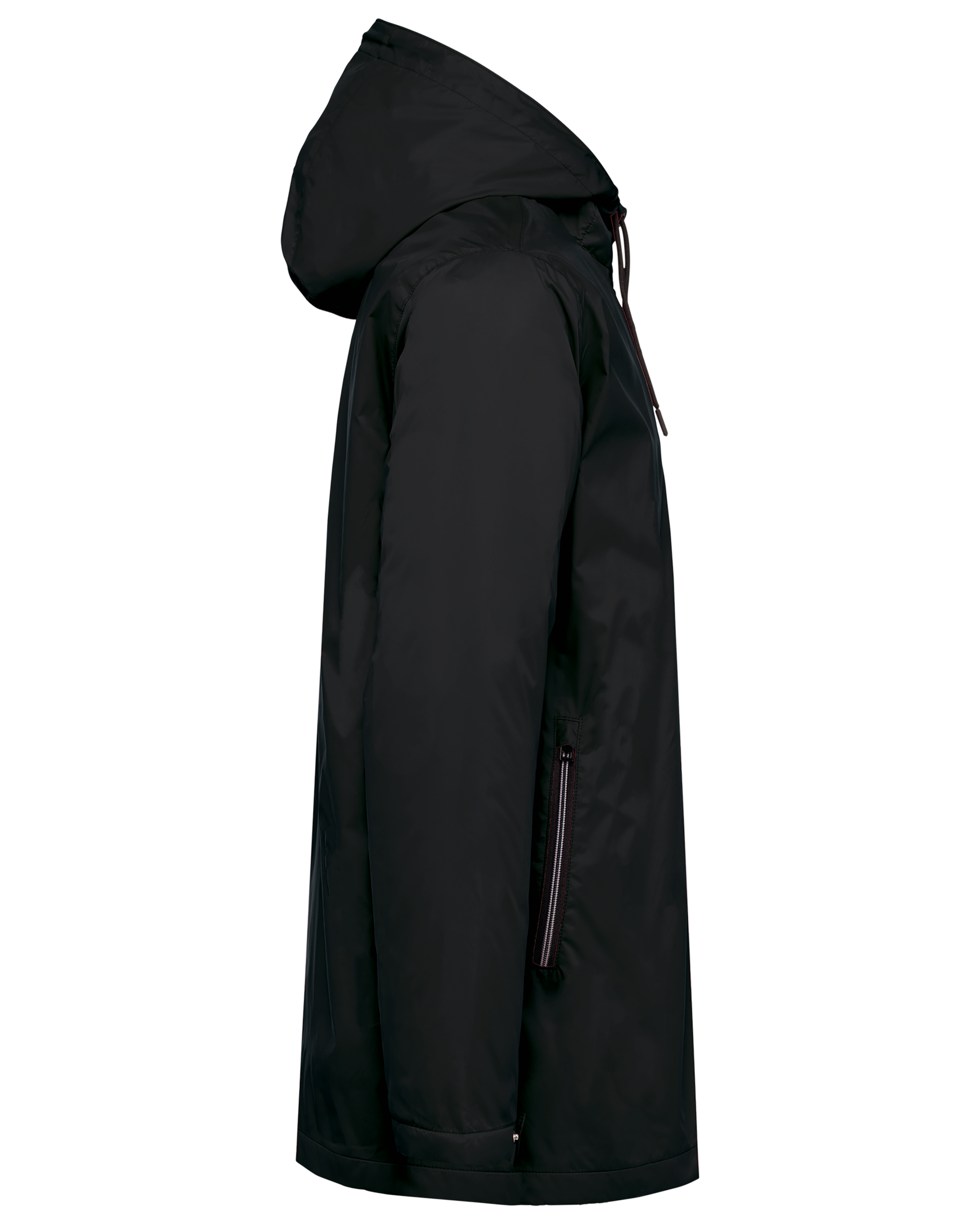 Gefütterte Unisex-Kapuzenjacke aus Mikrofleece