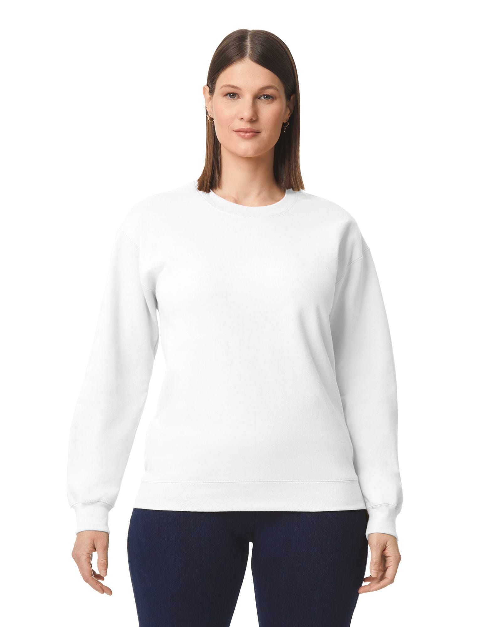 Sweatshirt mit Rundhalsausschnitt Midweight Softstyle
