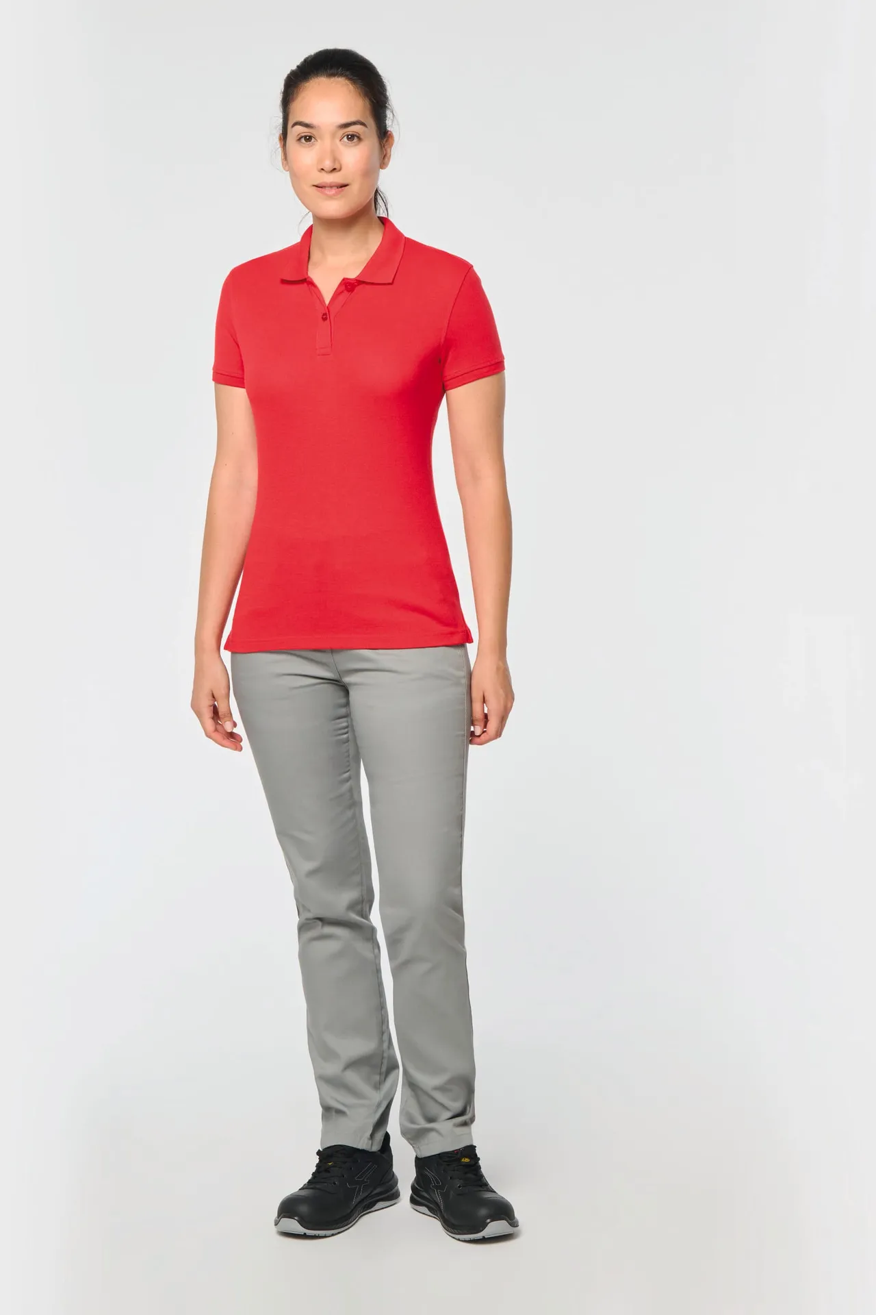 Kurzarm-Polohemd für Damen