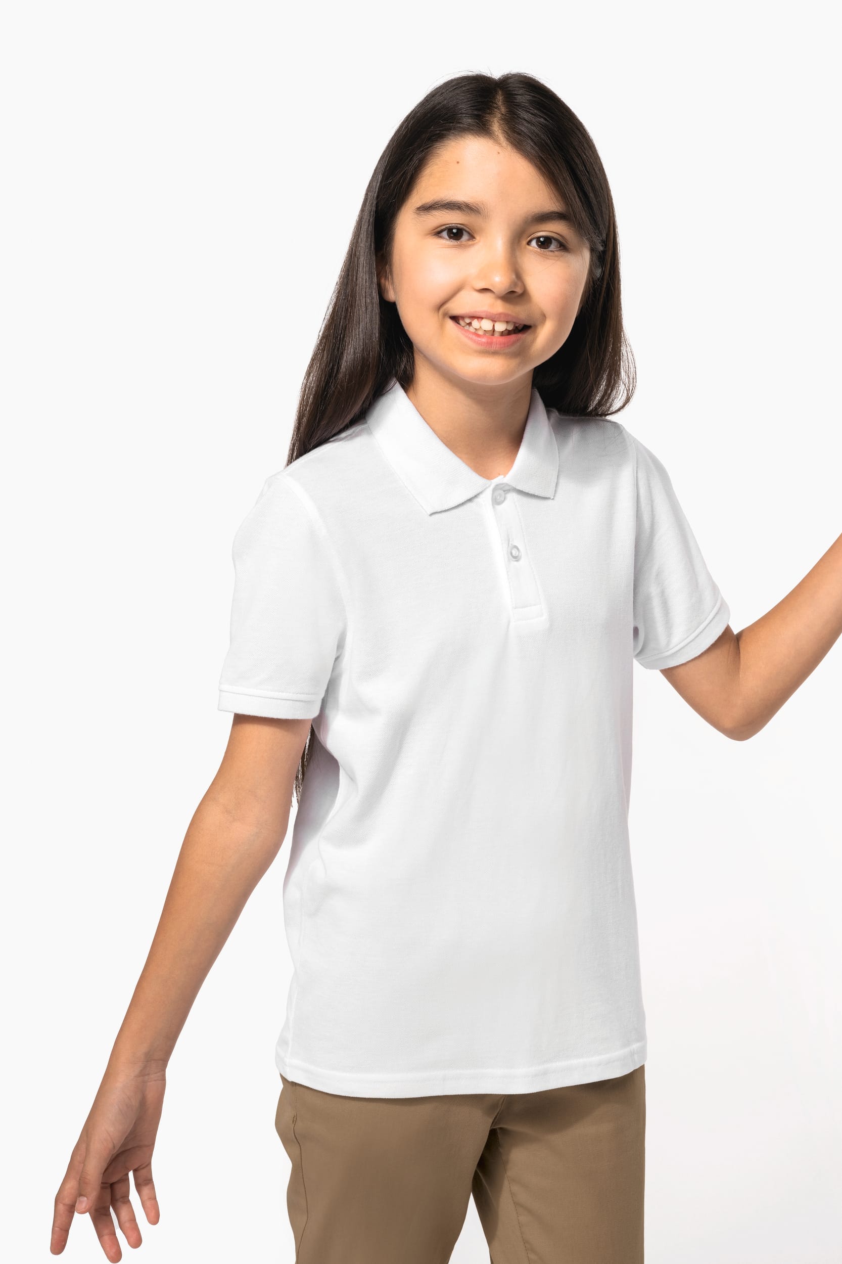 Kinder-Piqué-Polohemd