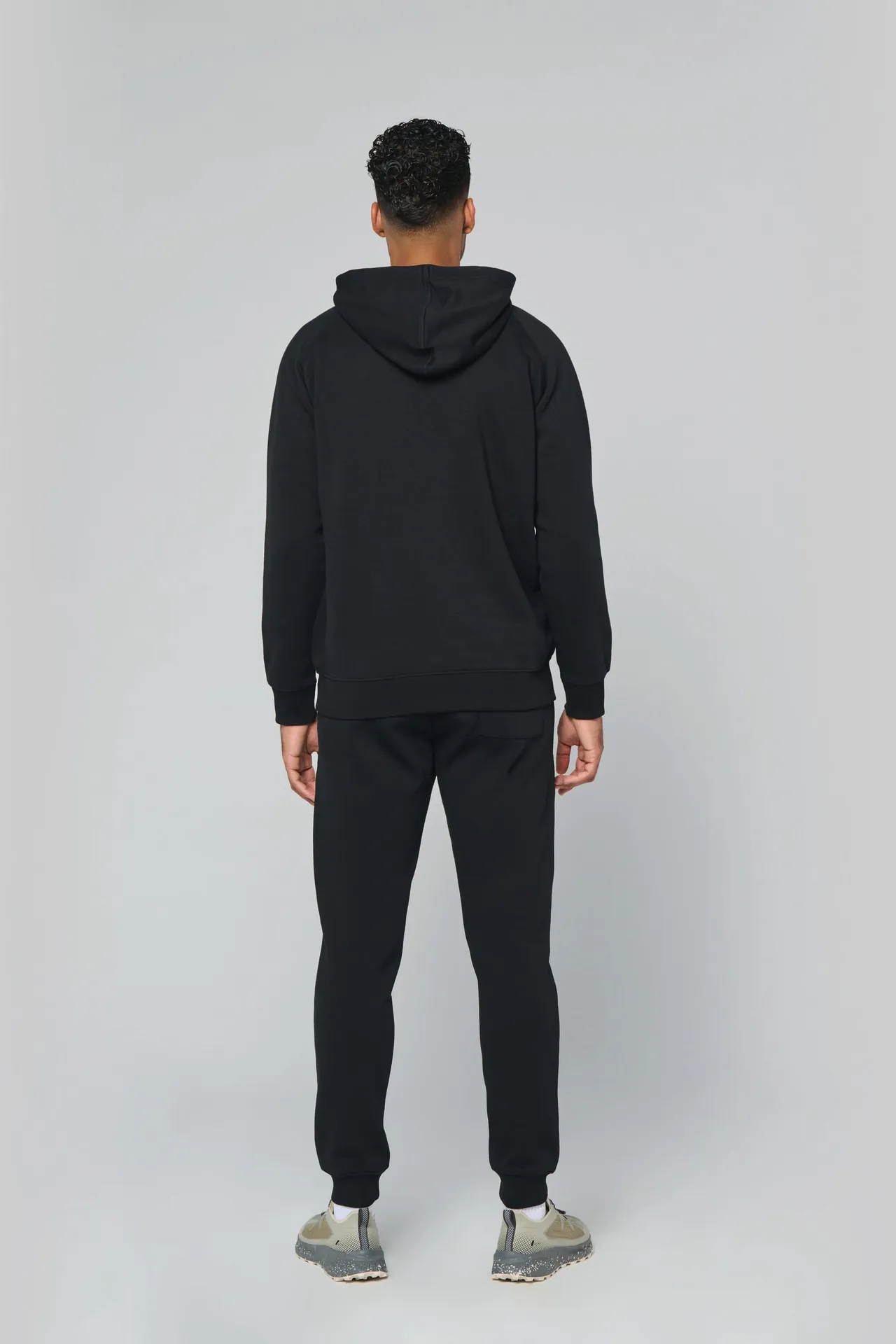 Unisex-kapuzenjacke mit zipper