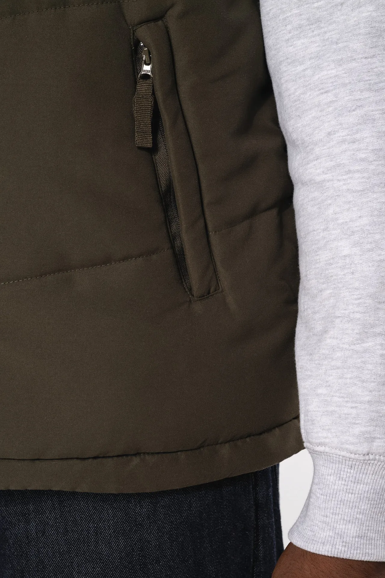 Bodywärmer mit Fleecefutter