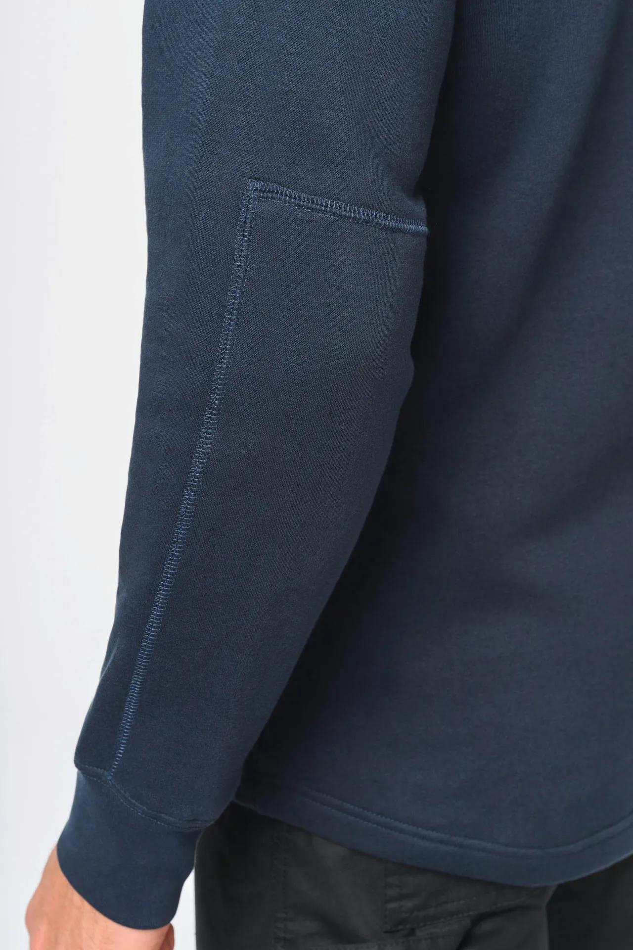 Sweatshirt mit Set-in-Ärmeln