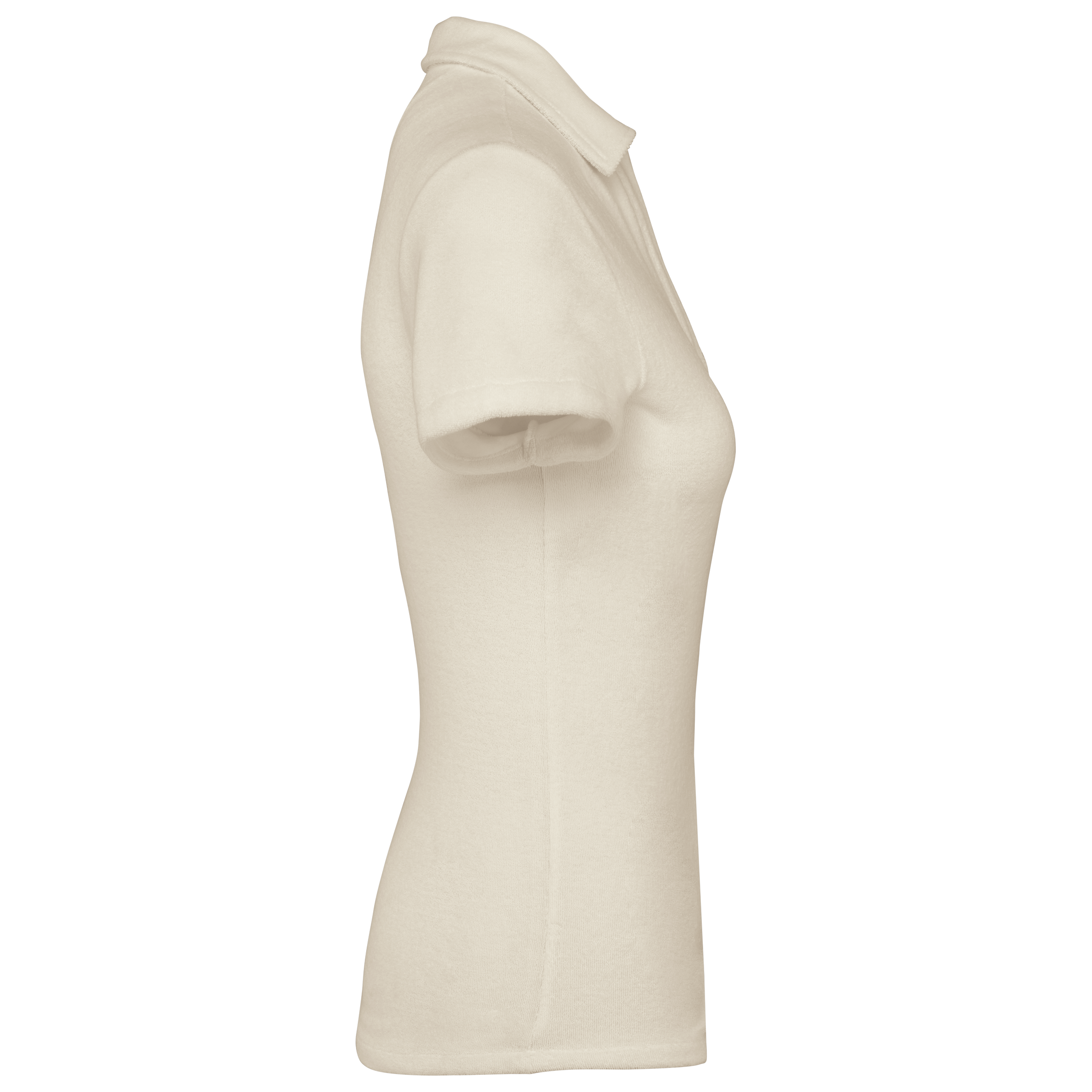 Umweltfreundliches Damen-Polohemd aus Frottee