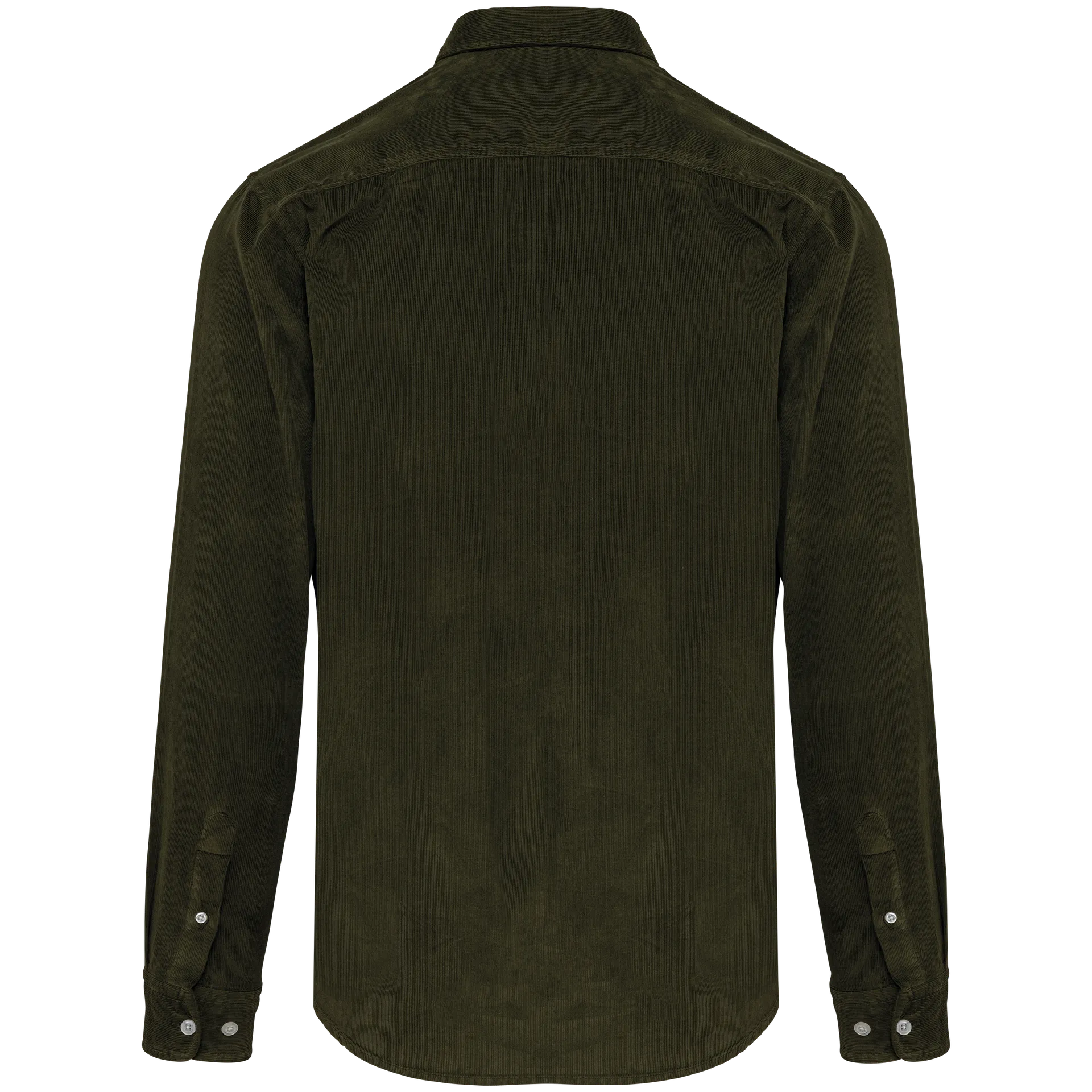 Langarmhemd aus Velours, für Herren