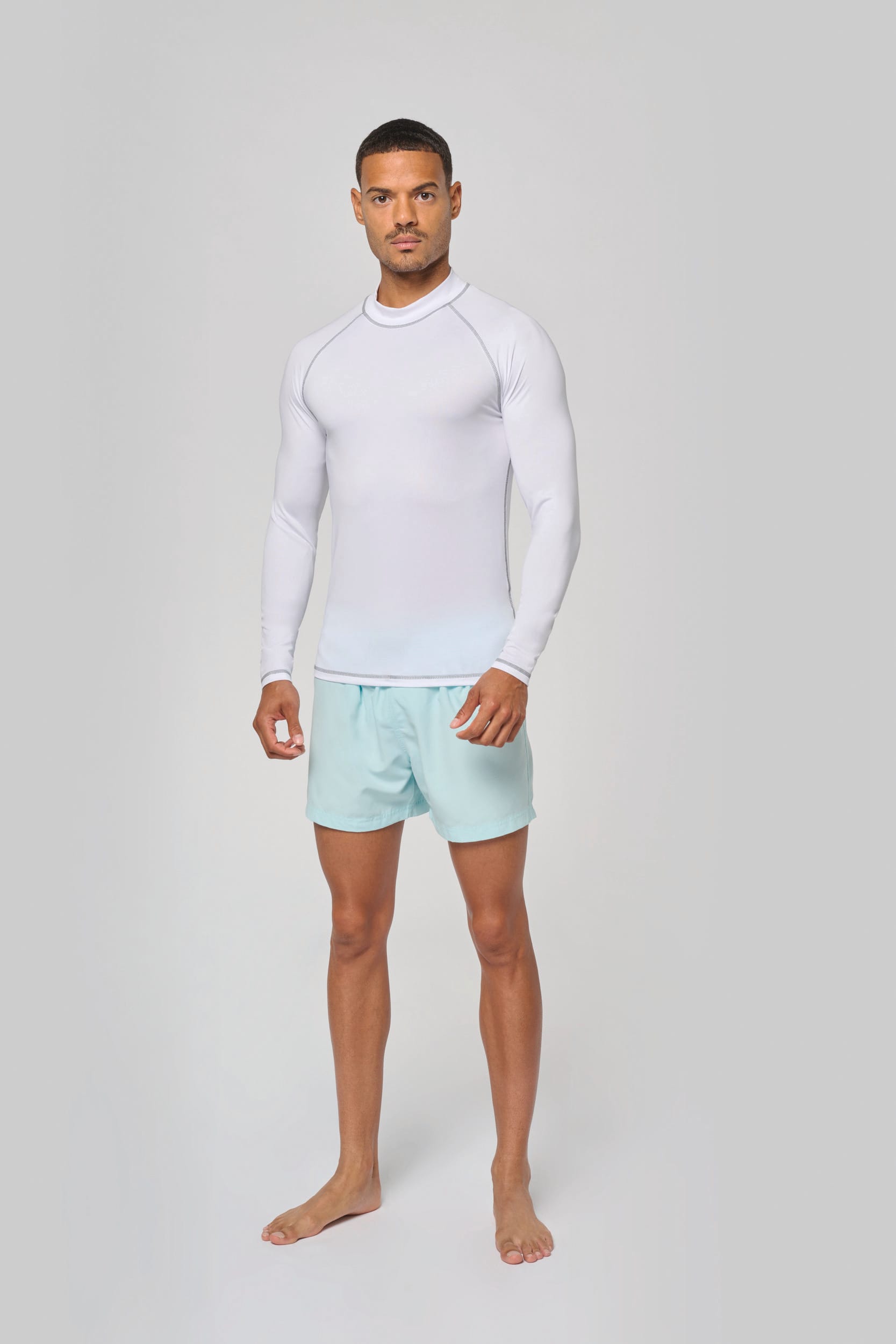 Herren-Funktionsshirt mit langen Ärmeln und UV-Schutz