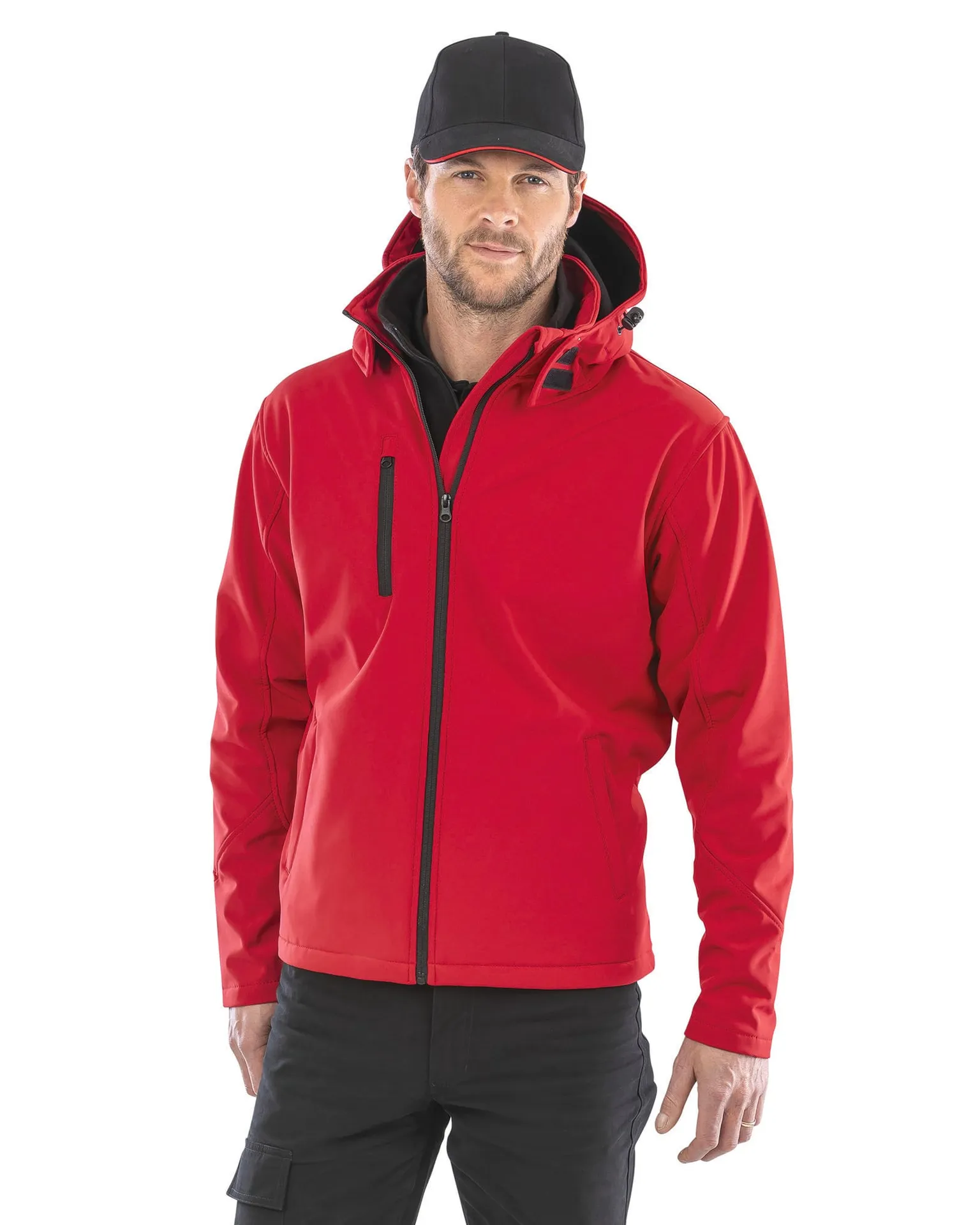 Core Tx Performance Hooded Soft Shell Jacket