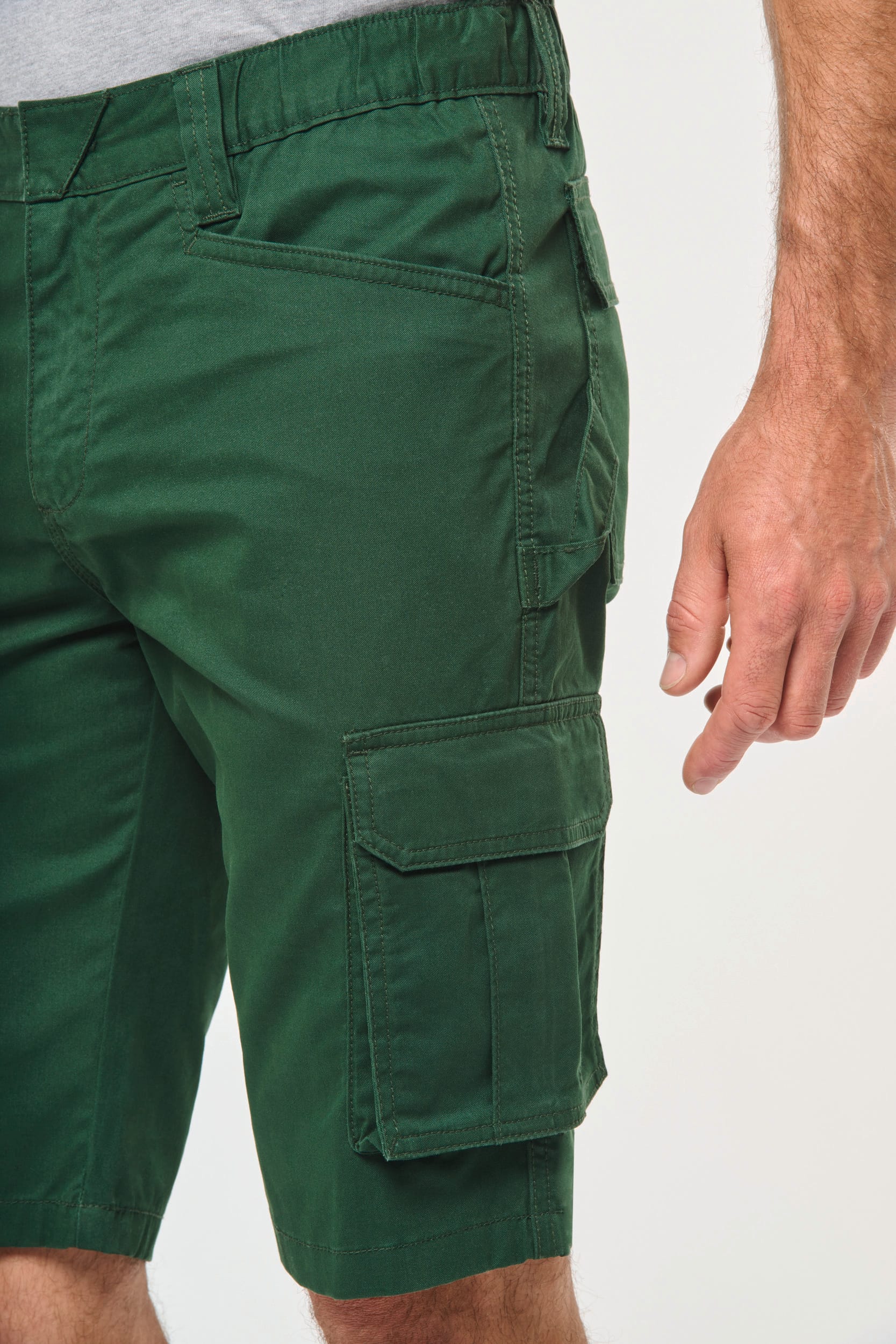 Umweltfreundliche Bermuda-Shorts mit mehreren Taschen, für Herren Umweltfreundliche Bermuda-Shorts mit mehreren Taschen, für Herren