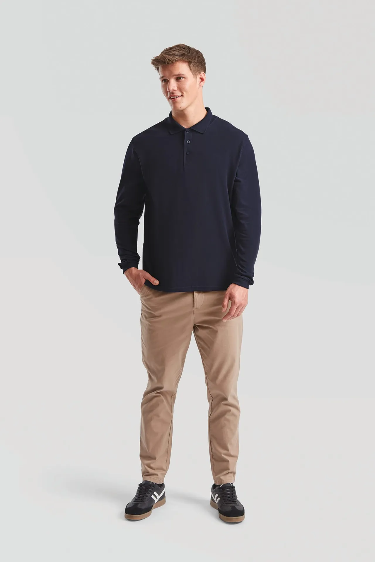 Premium Long Sleeve Polo (63-310-0)