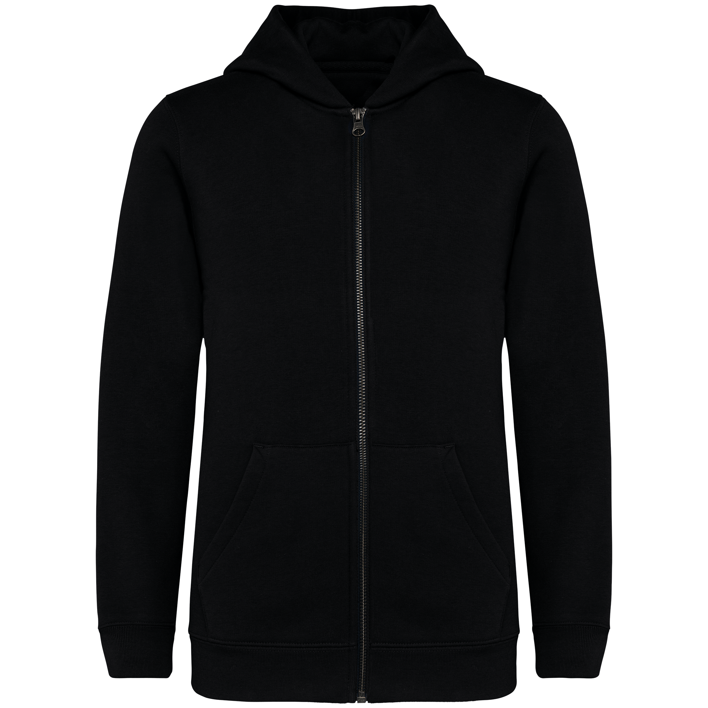 Umweltfreundliches Kinder-Hoodie mit Reißverschluss