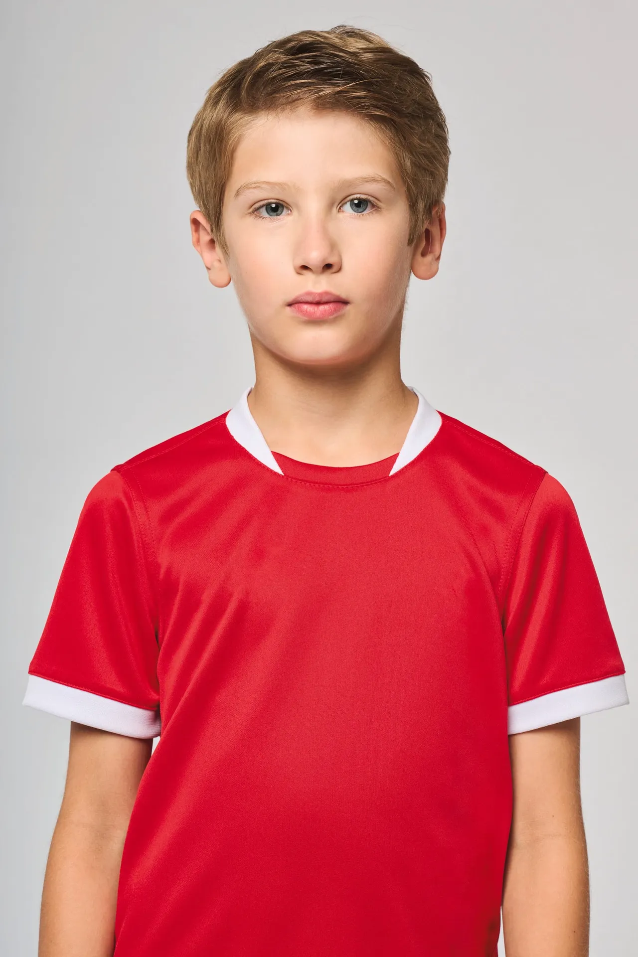 Rugby-Trikot mit kurzen Ärmeln für Kinder