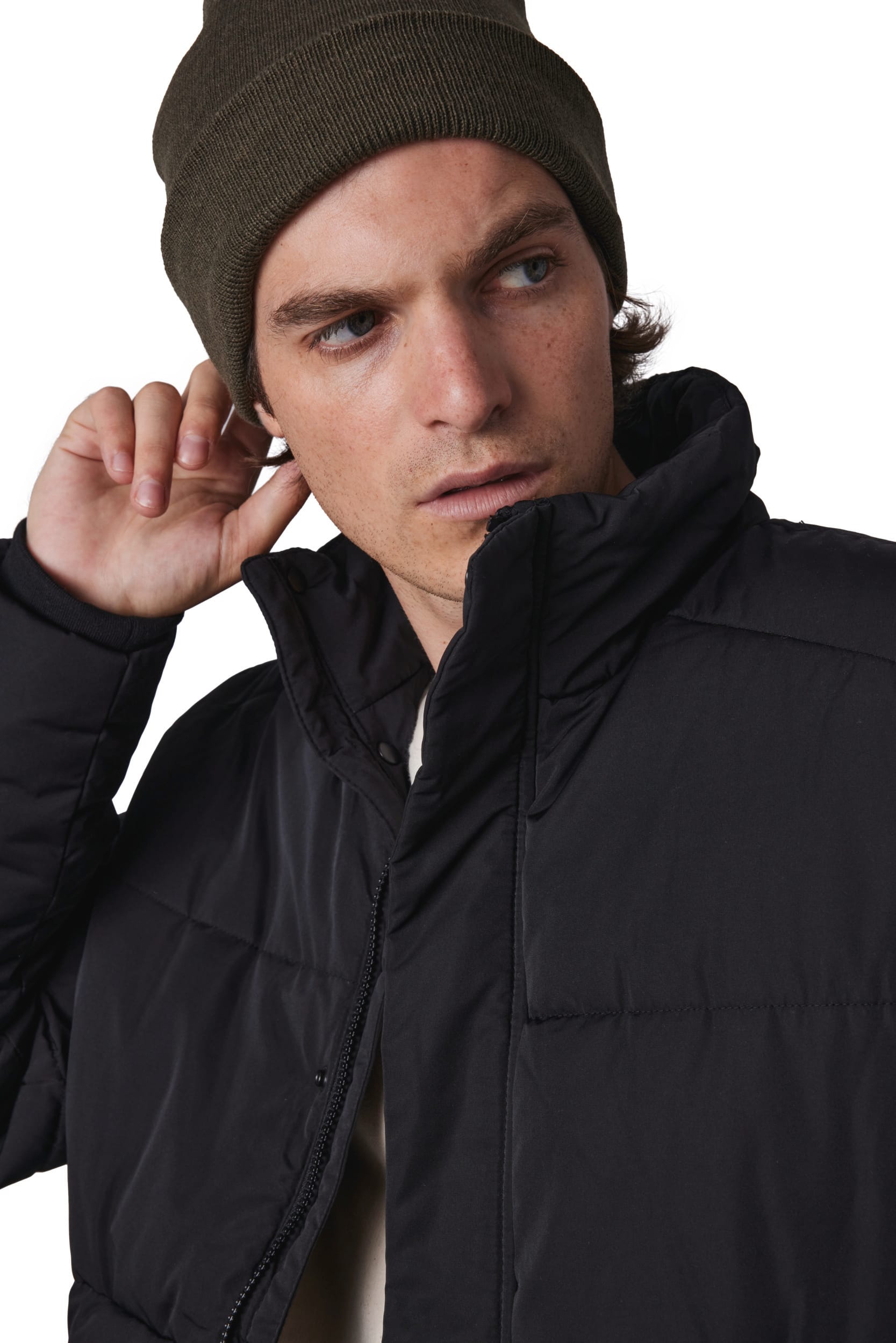 Recycelte Mütze mit Patch Thinsulate-Futter