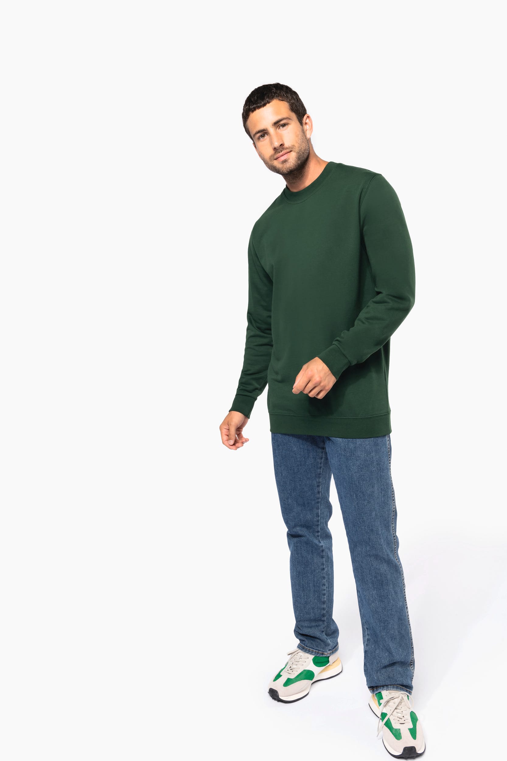 Recyceltes Unisex-Sweatshirt mit Rundhalsausschnitt