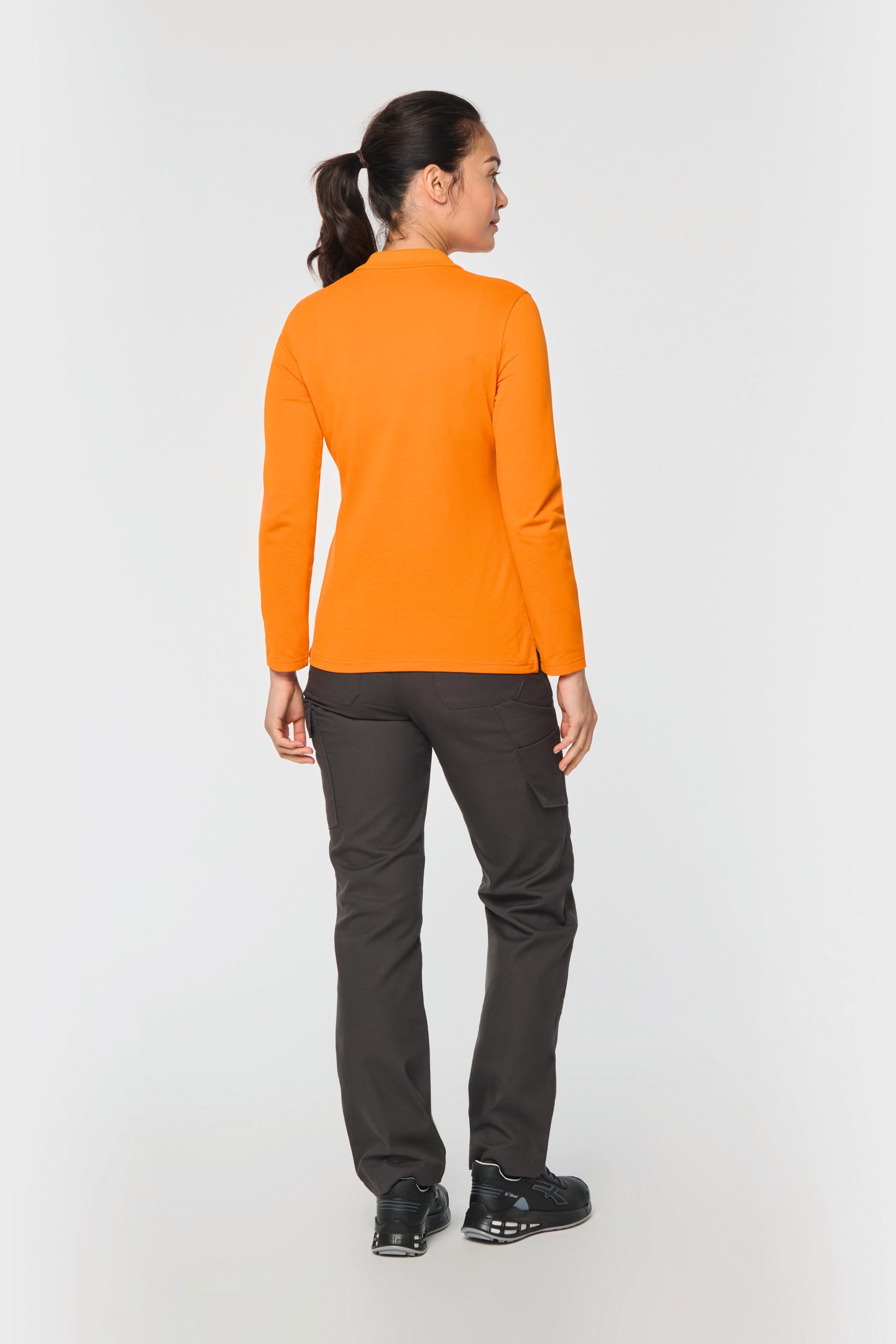 Langarm-Polohemd für Damen