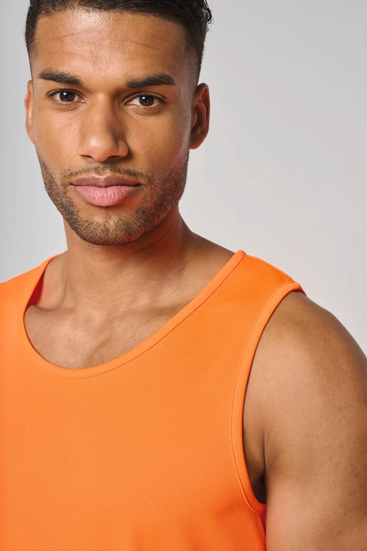 Herren Basic Sport Funktionsshirt ärmellos