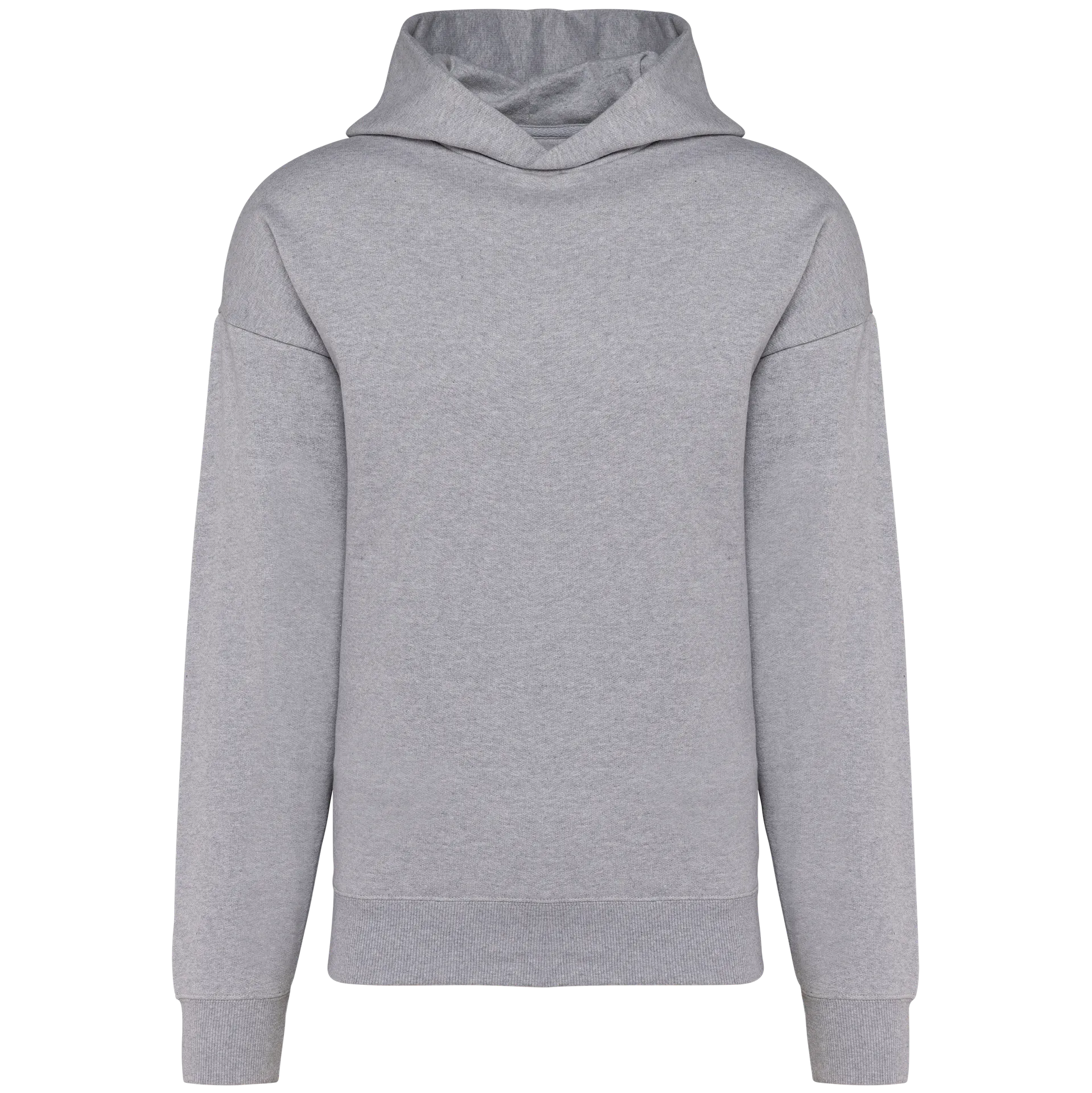 Kapuzensweatshirt aus Molton, Oversize, Unisex